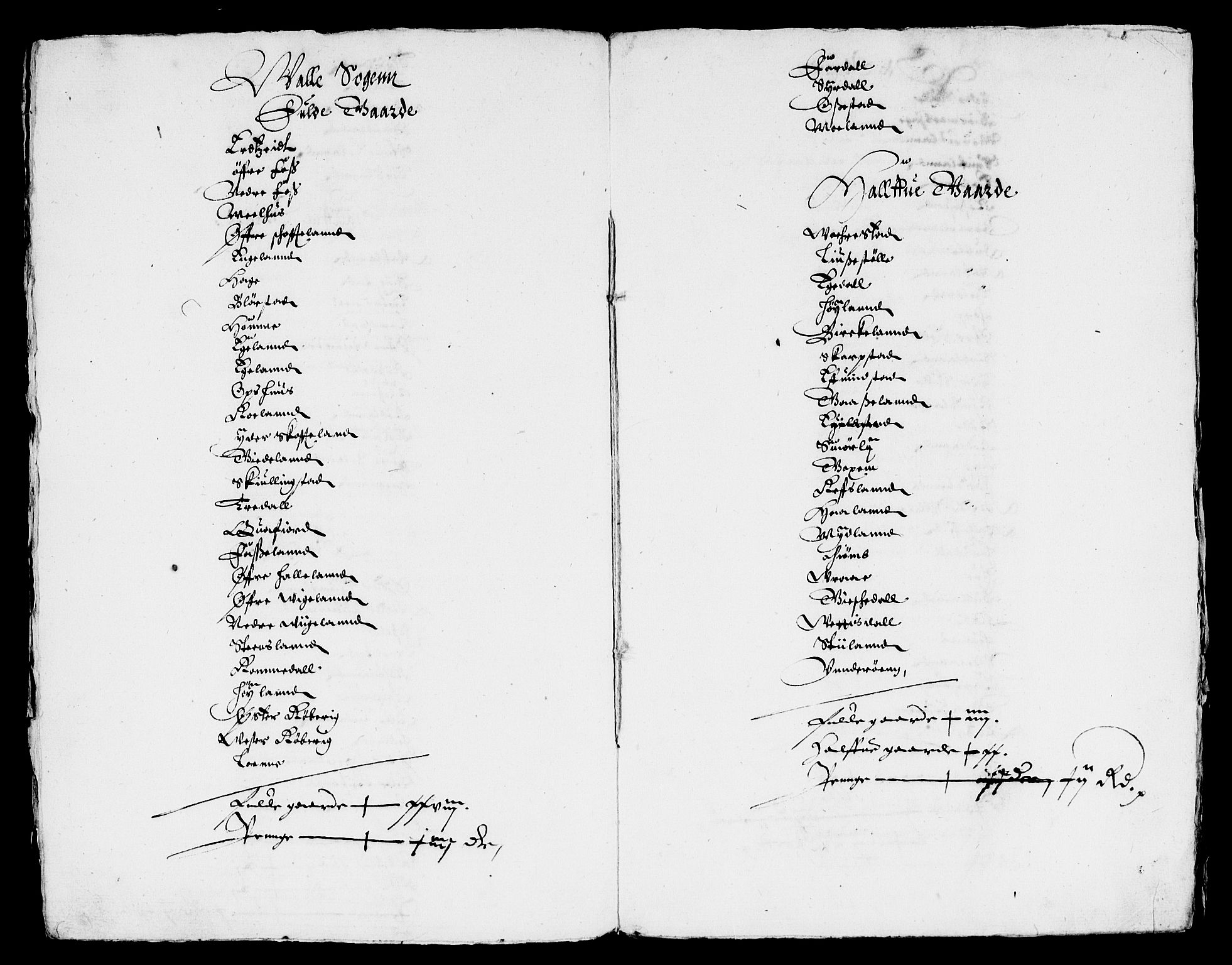 Rentekammeret inntil 1814, Reviderte regnskaper, Lensregnskaper, AV/RA-EA-5023/R/Rb/Rbr/L0011: Lista len, 1636-1639