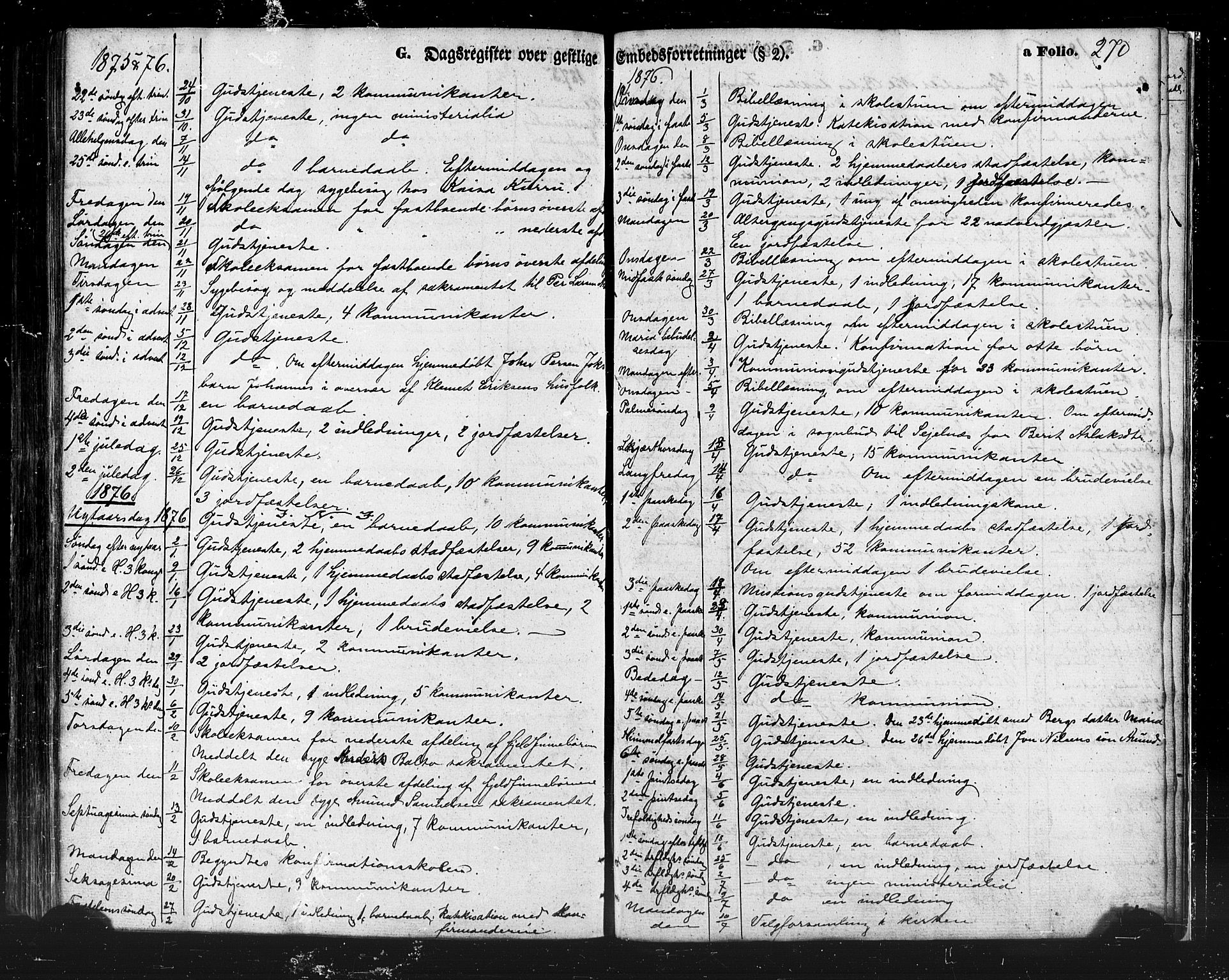 Karasjok sokneprestkontor, SATØ/S-1352/H/Ha/L0001kirke: Parish register (official) no. 1, 1872-1884, p. 270