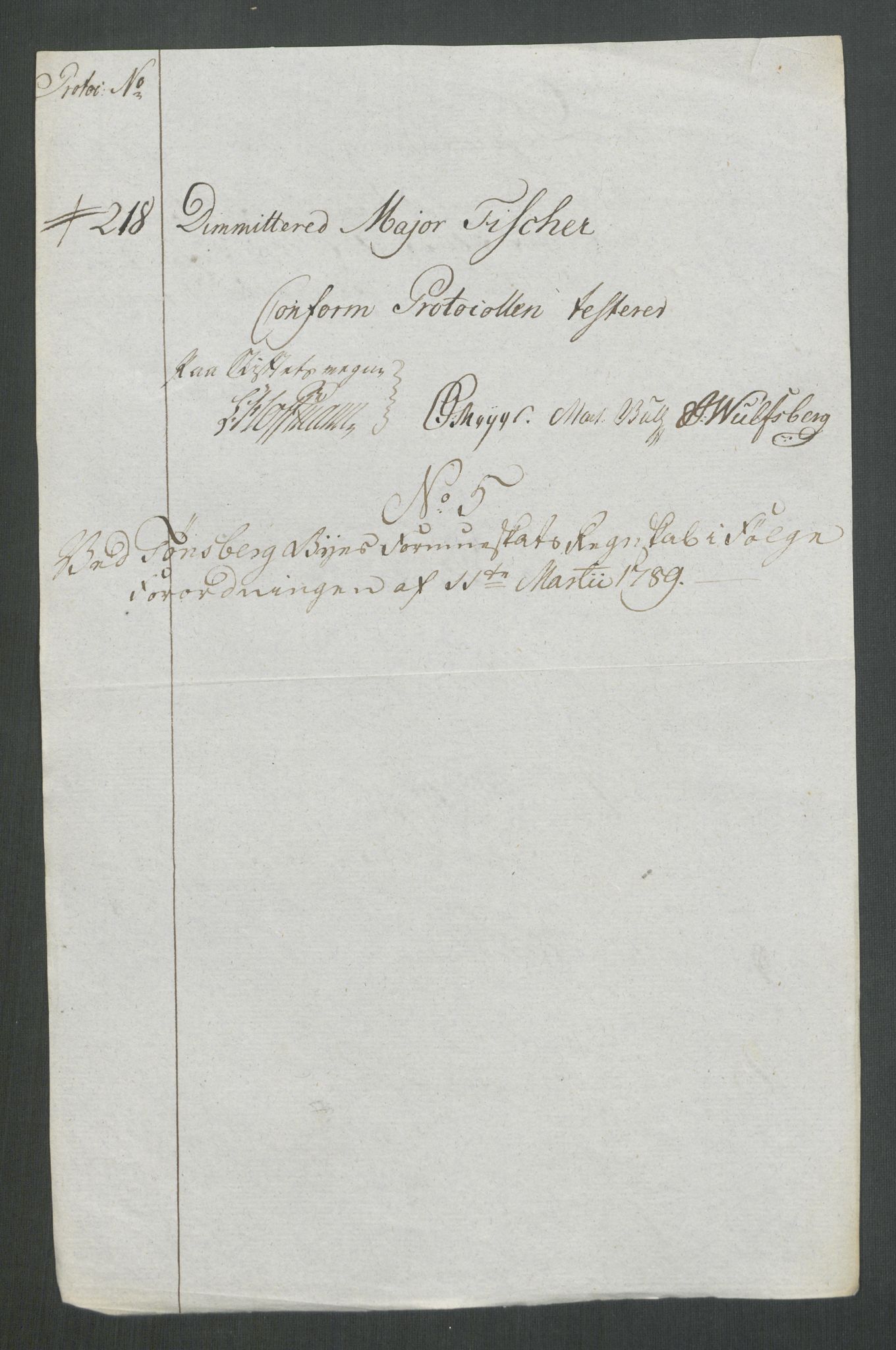 Rentekammeret inntil 1814, Reviderte regnskaper, Mindre regnskaper, AV/RA-EA-4068/Rf/Rfe/L0053: Trondheim. Tønsberg, Valdres fogderi, 1789, p. 265