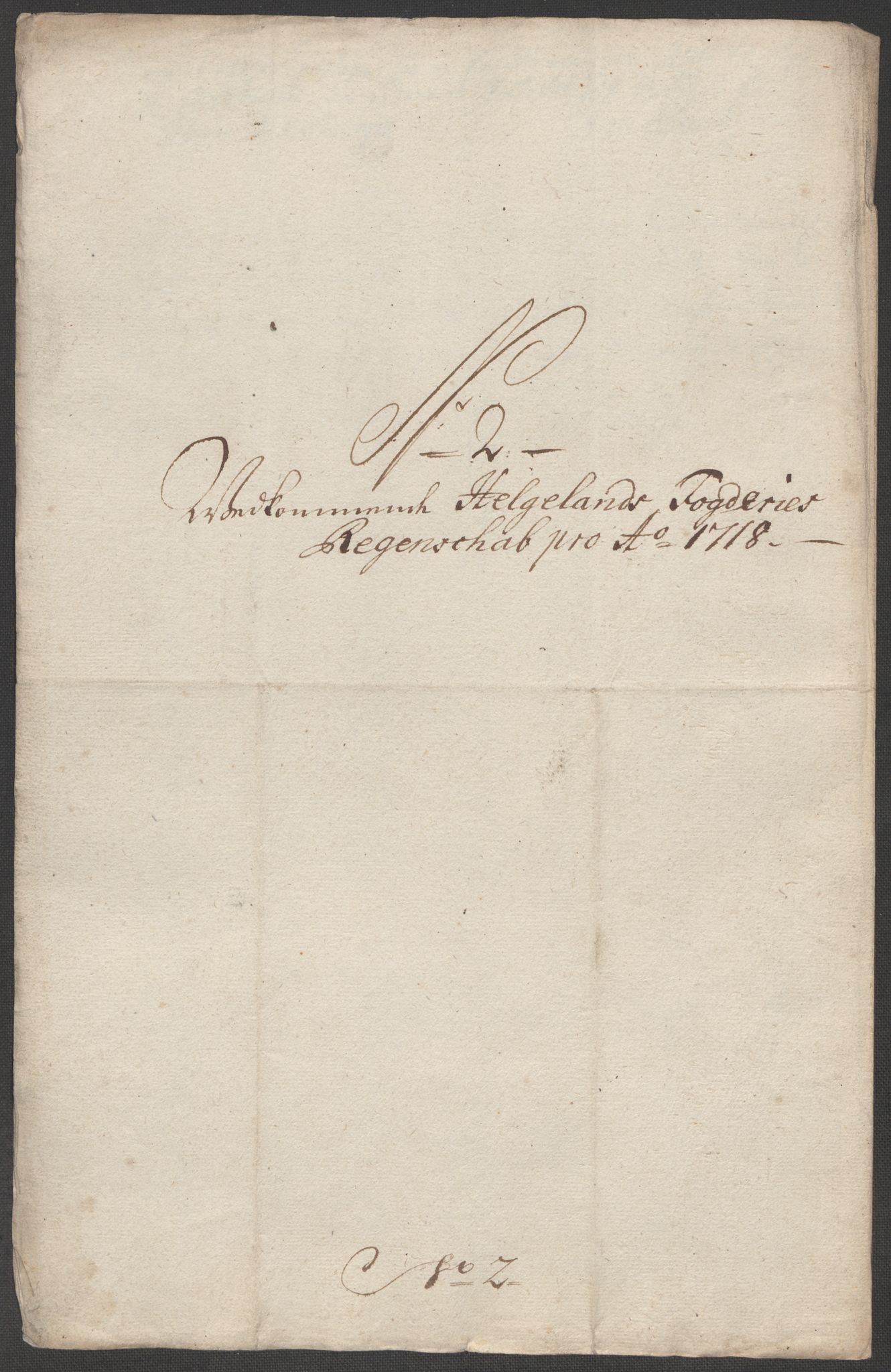 Rentekammeret inntil 1814, Reviderte regnskaper, Fogderegnskap, AV/RA-EA-4092/R65/L4516: Fogderegnskap Helgeland, 1718, p. 101