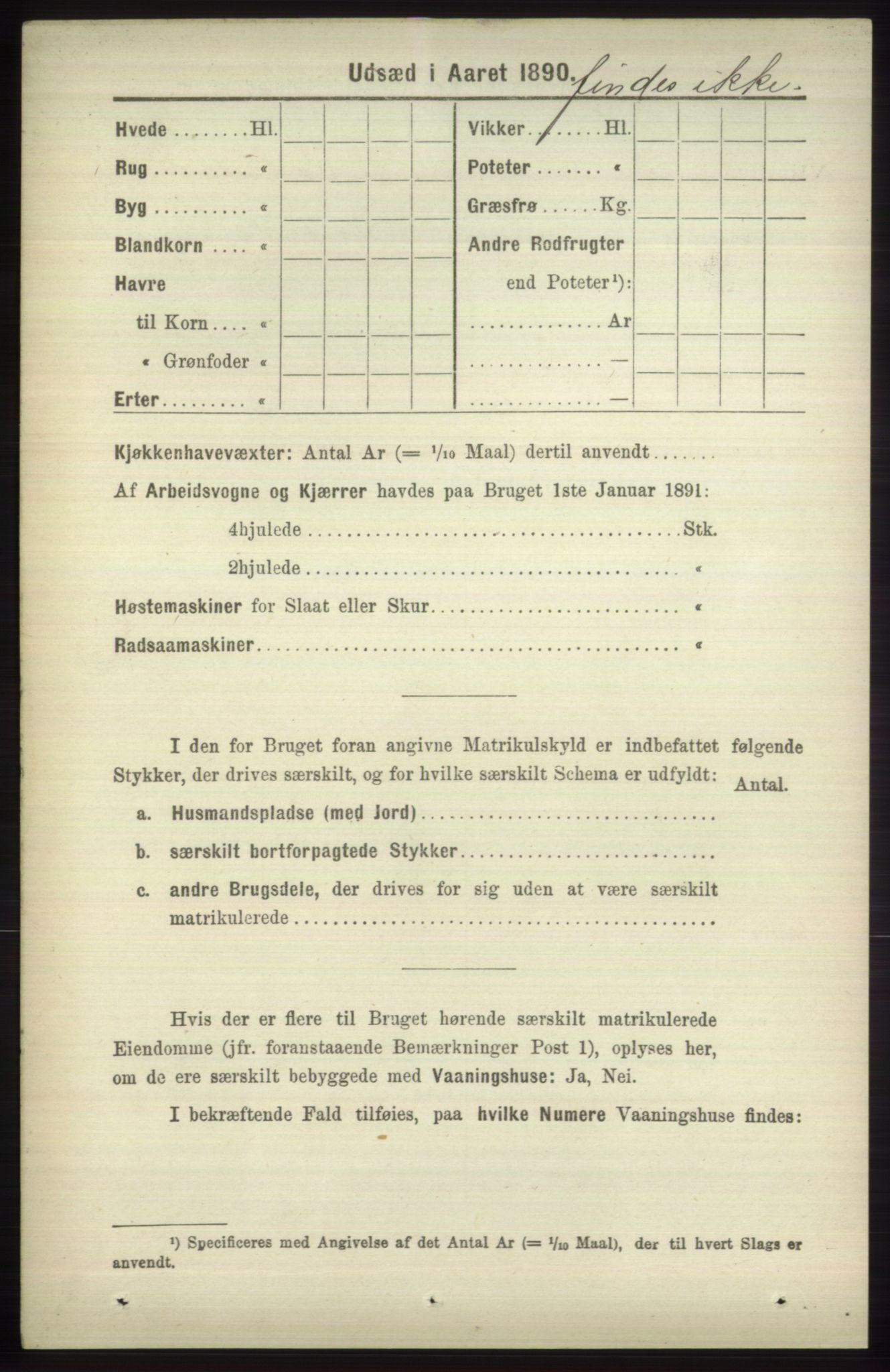 RA, 1891 census for 1251 Bruvik, 1891, p. 4399