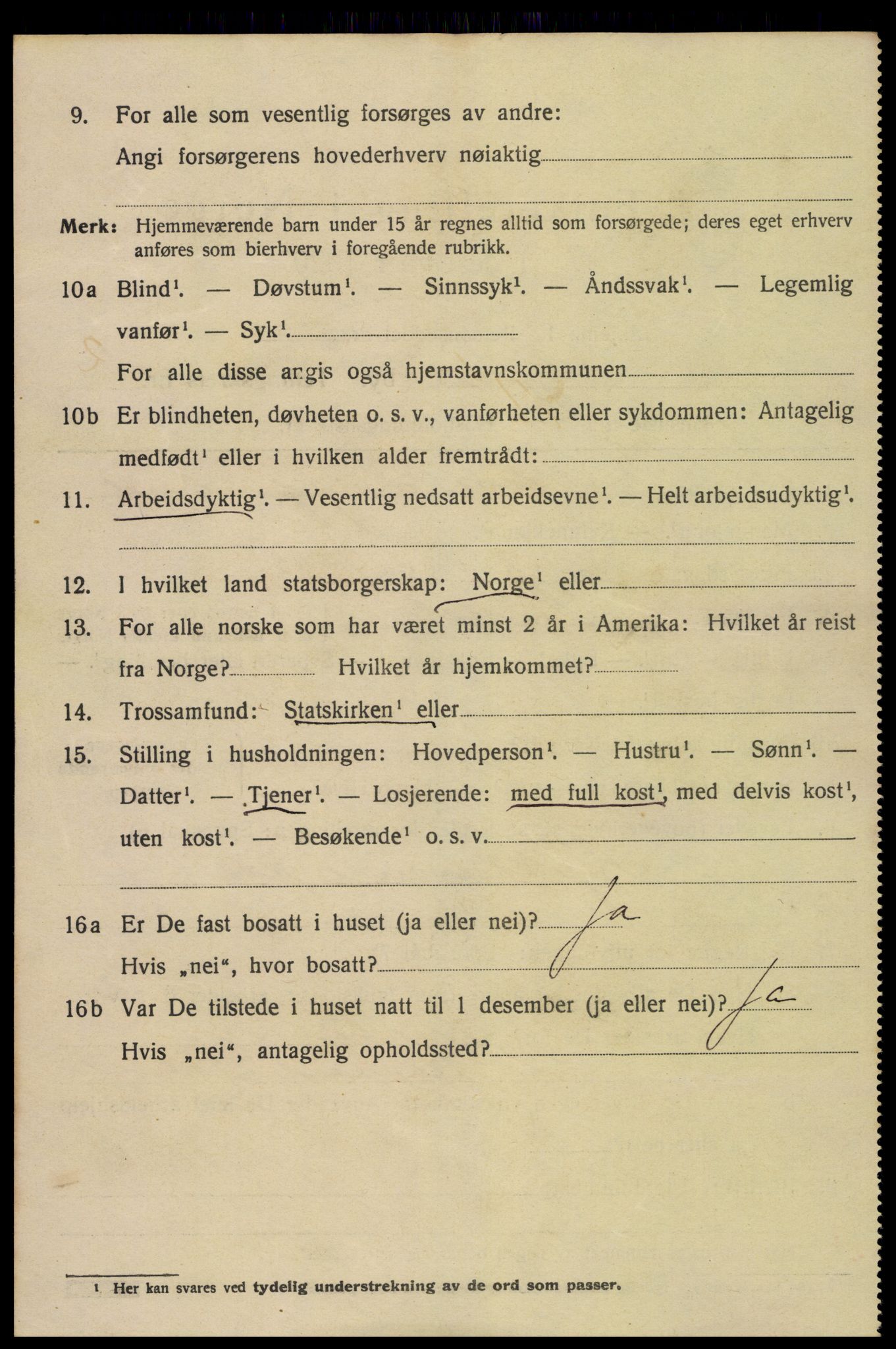 SAH, 1920 census for Gjøvik, 1920, p. 4395