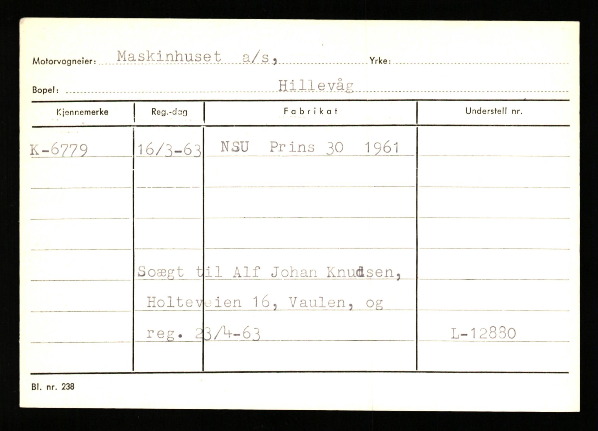 Stavanger trafikkstasjon, AV/SAST-A-101942/0/G/L0002: Registreringsnummer: 5791 - 10405, 1930-1971, p. 401