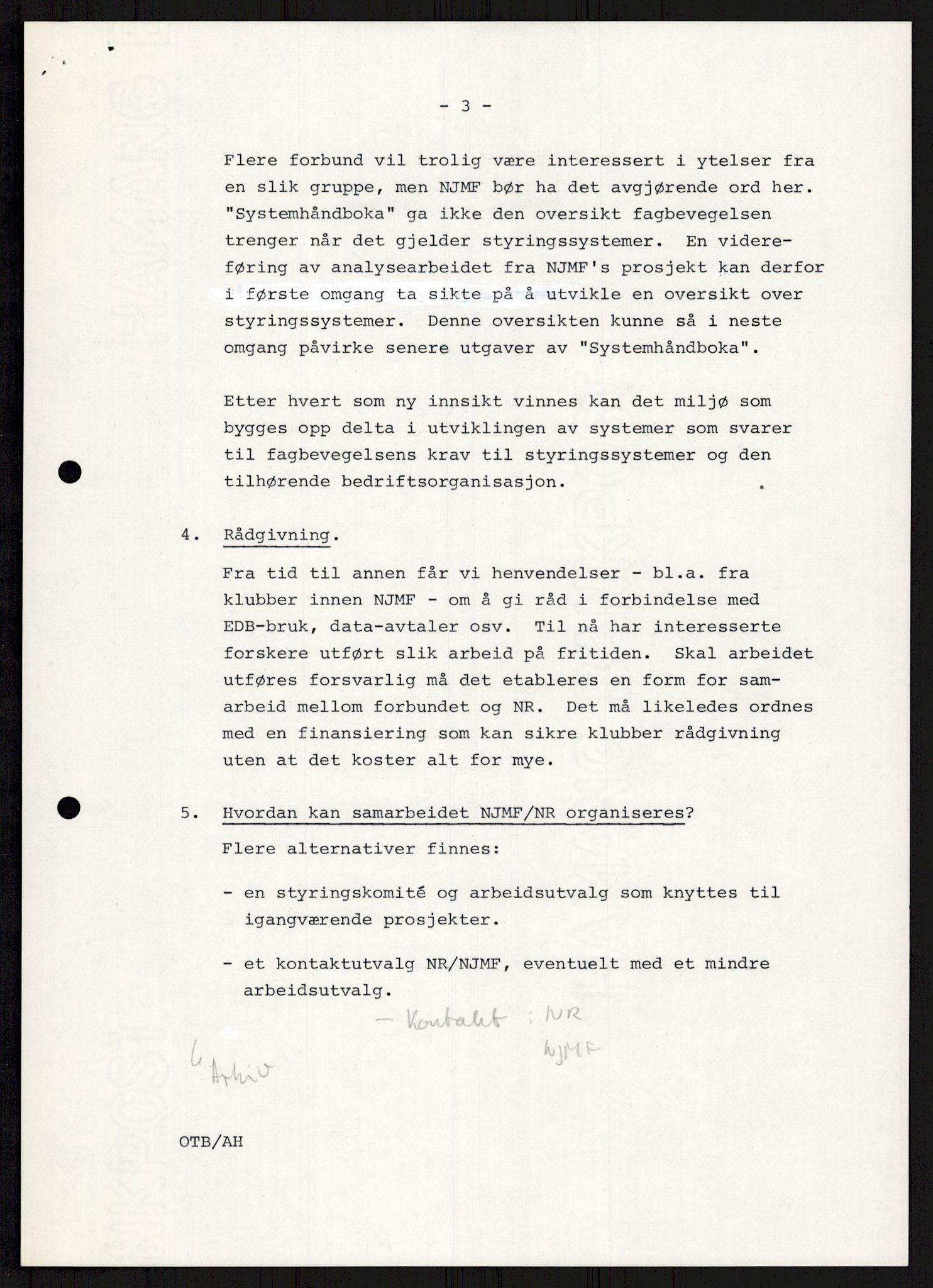 Nygaard, Kristen, RA/PA-1398/F/Fi/L0002: Fagbevegelse, demokrati, Jern- og Metallprosjektet, 1970-2002, p. 625