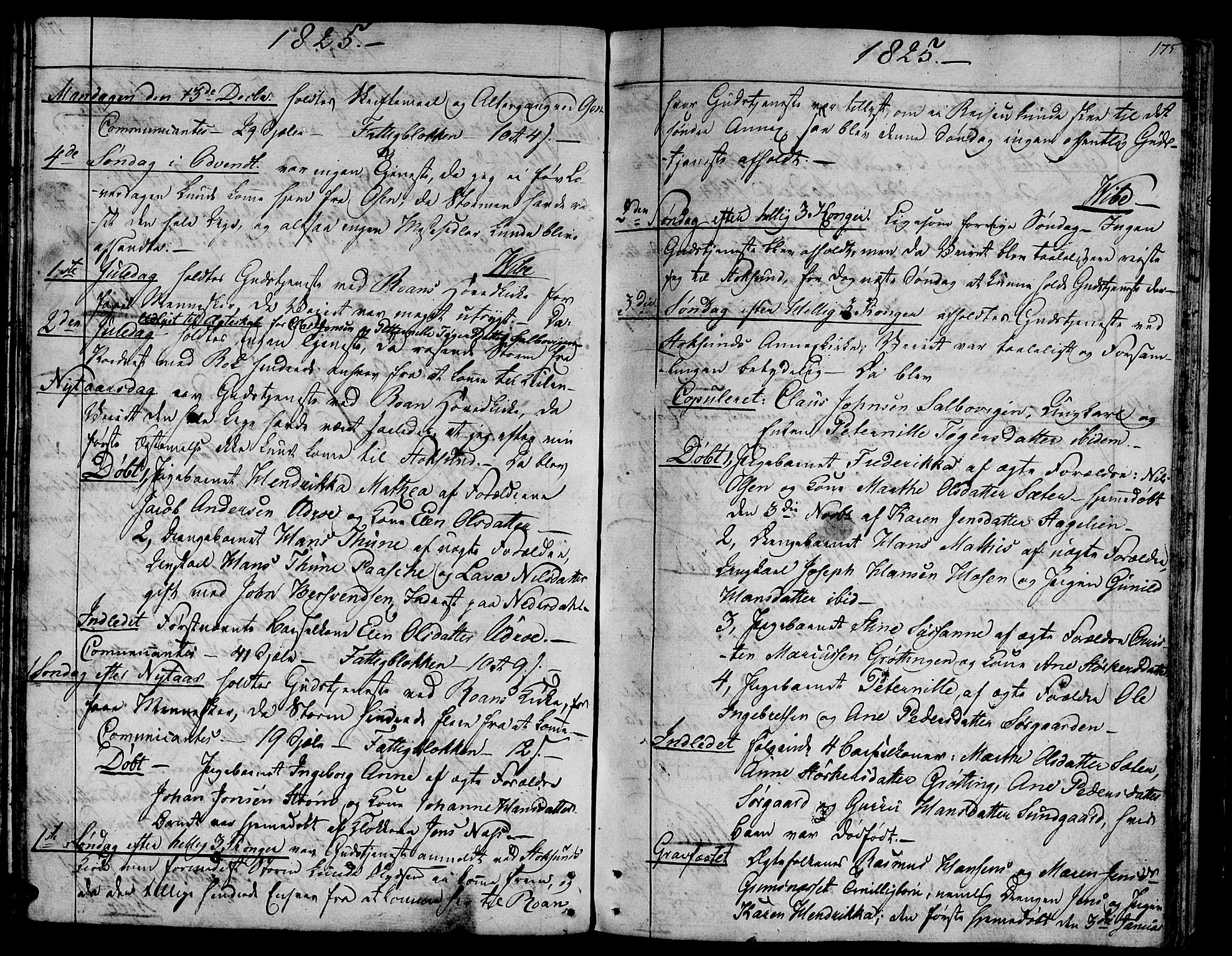 Ministerialprotokoller, klokkerbøker og fødselsregistre - Sør-Trøndelag, SAT/A-1456/657/L0701: Parish register (official) no. 657A02, 1802-1831, p. 175
