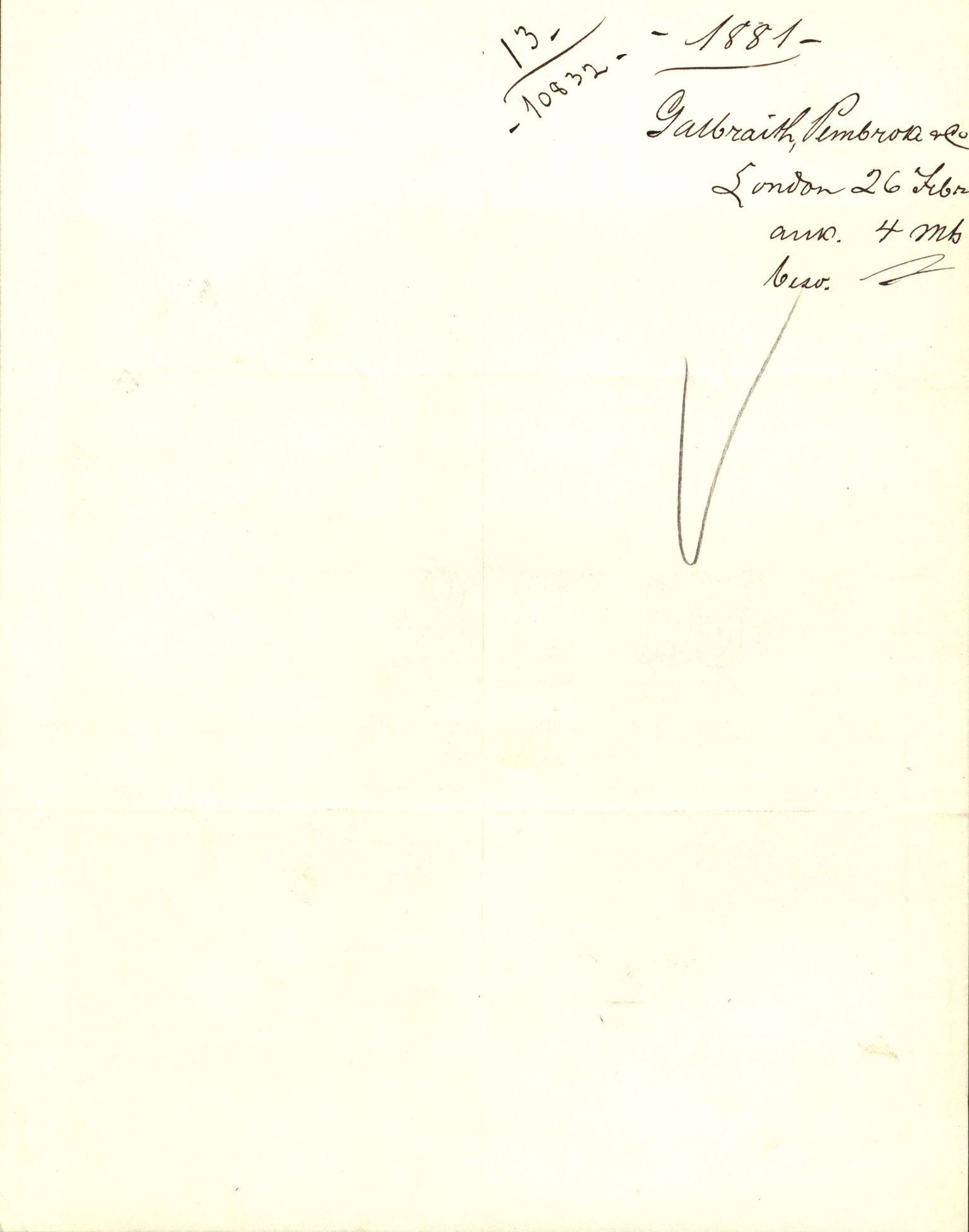 Pa 63 - Østlandske skibsassuranceforening, VEMU/A-1079/G/Ga/L0014/0001: Havaridokumenter / Mette, Margrethe, Eliezer, Dagny, 1881, p. 41
