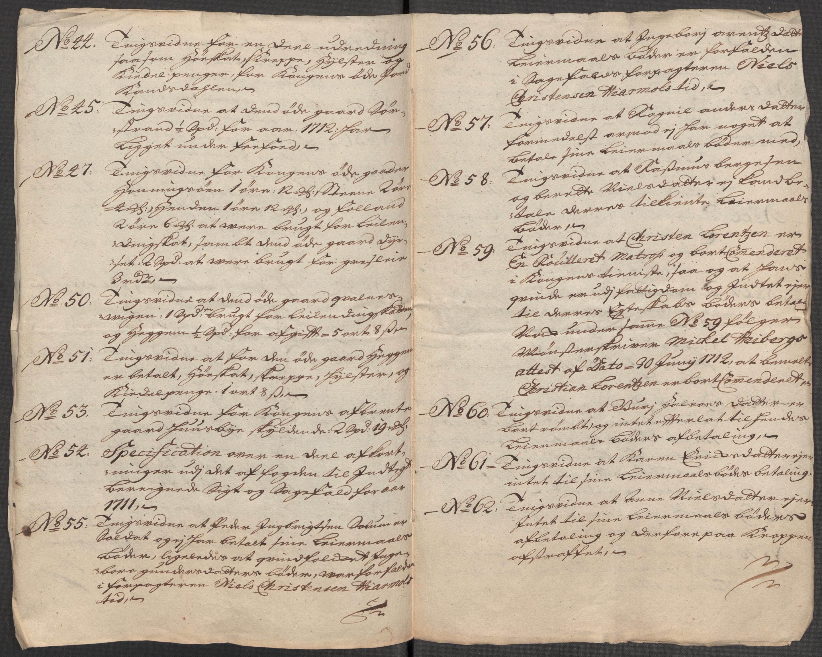 Rentekammeret inntil 1814, Reviderte regnskaper, Fogderegnskap, RA/EA-4092/R56/L3746: Fogderegnskap Nordmøre, 1712, p. 24