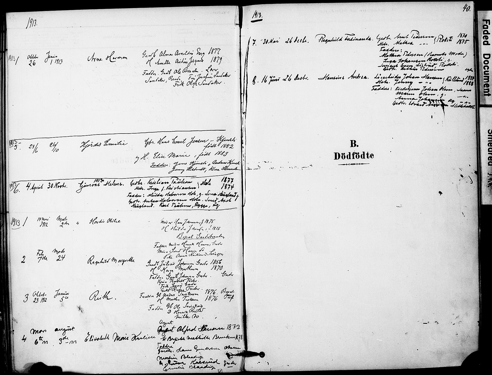 Vestby prestekontor Kirkebøker, AV/SAO-A-10893/F/Fa/L0011: Parish register (official) no. I 11, 1878-1913, p. 40