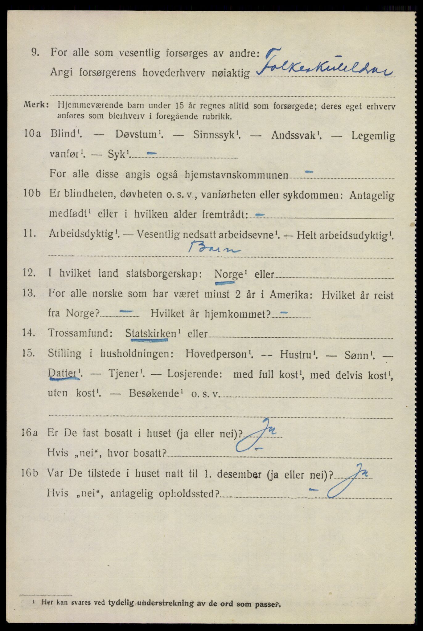 SAO, 1920 census for Blaker, 1920, p. 1462