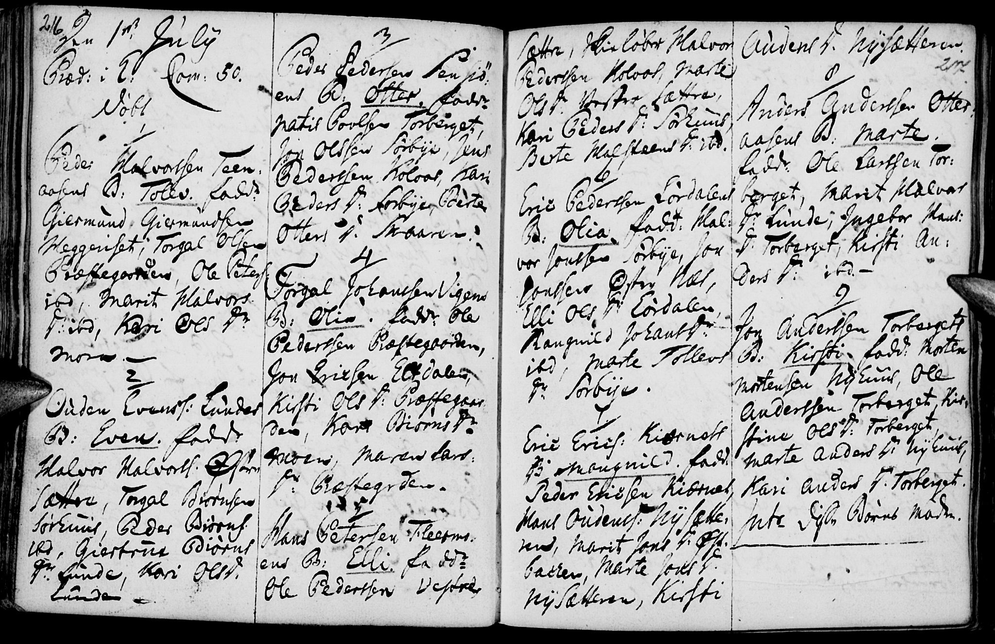 Elverum prestekontor, AV/SAH-PREST-044/H/Ha/Haa/L0004: Parish register (official) no. 4, 1761-1780, p. 216-217