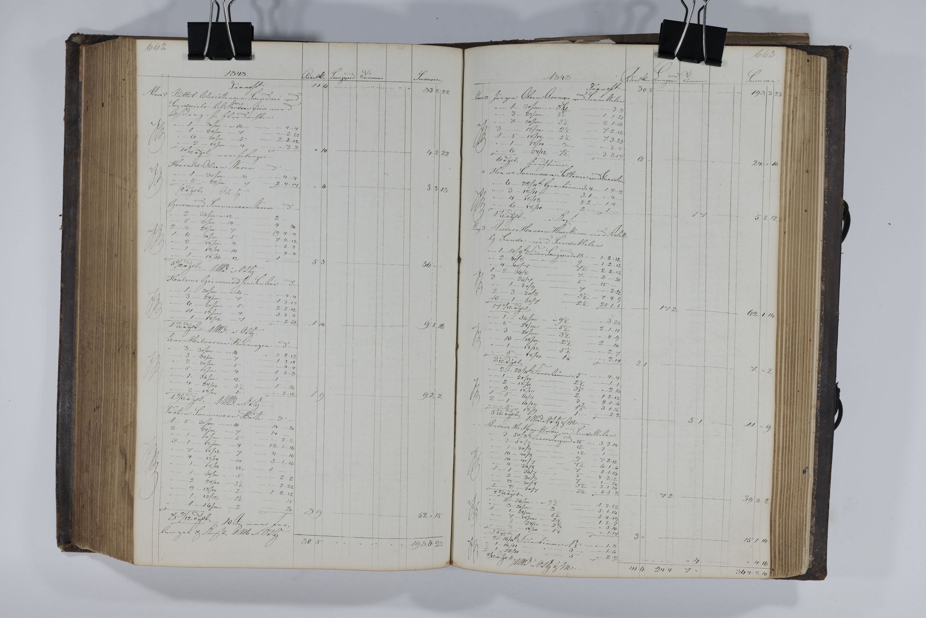 Blehr/ Kjellestad, TEMU/TGM-A-1212/E/Ea/L0001: Merkebok, 1847-1858, p. 337