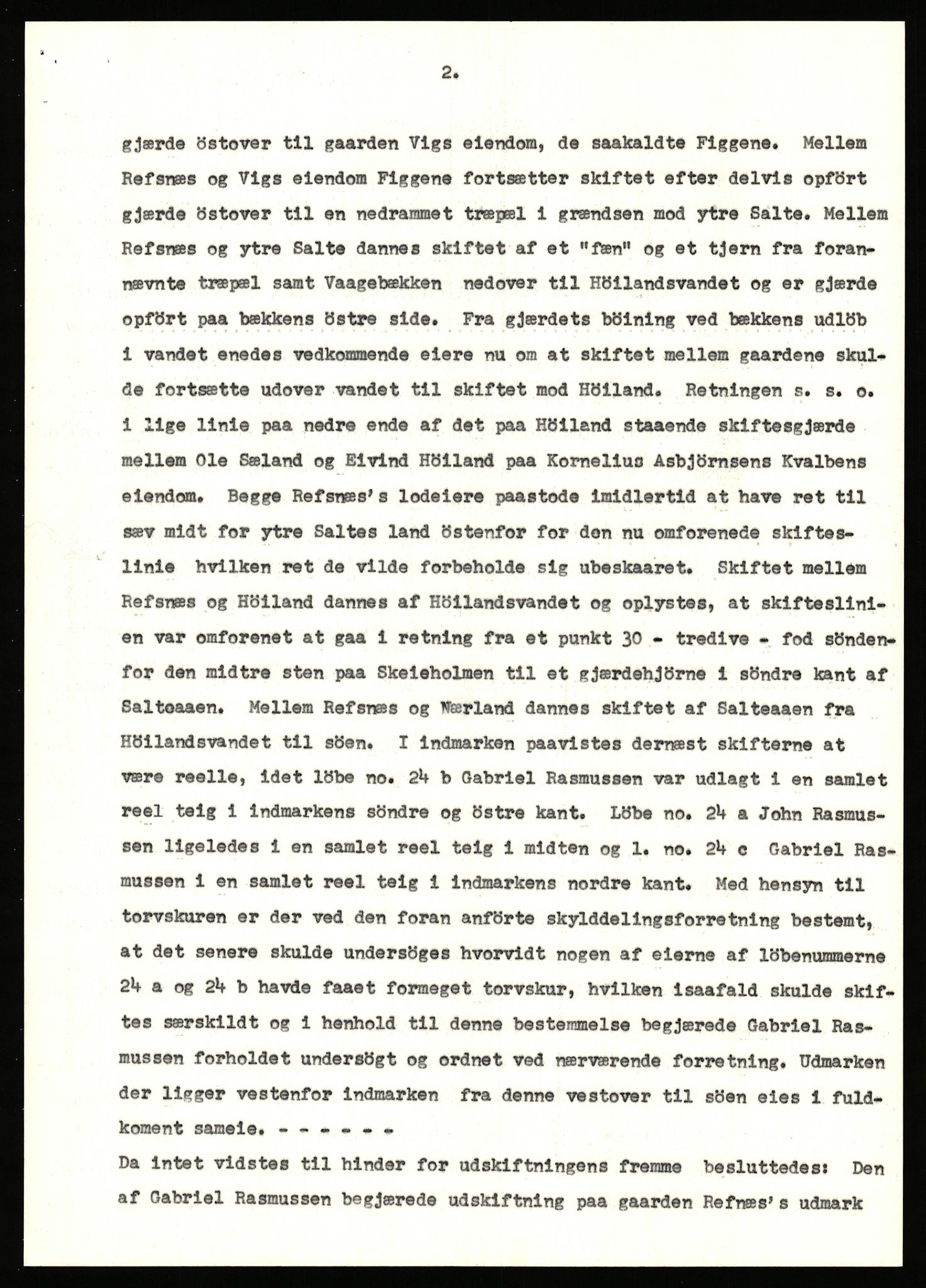 Statsarkivet i Stavanger, AV/SAST-A-101971/03/Y/Yj/L0068: Avskrifter sortert etter gårdsnavn: Refsnes - Risjell, 1750-1930, p. 4