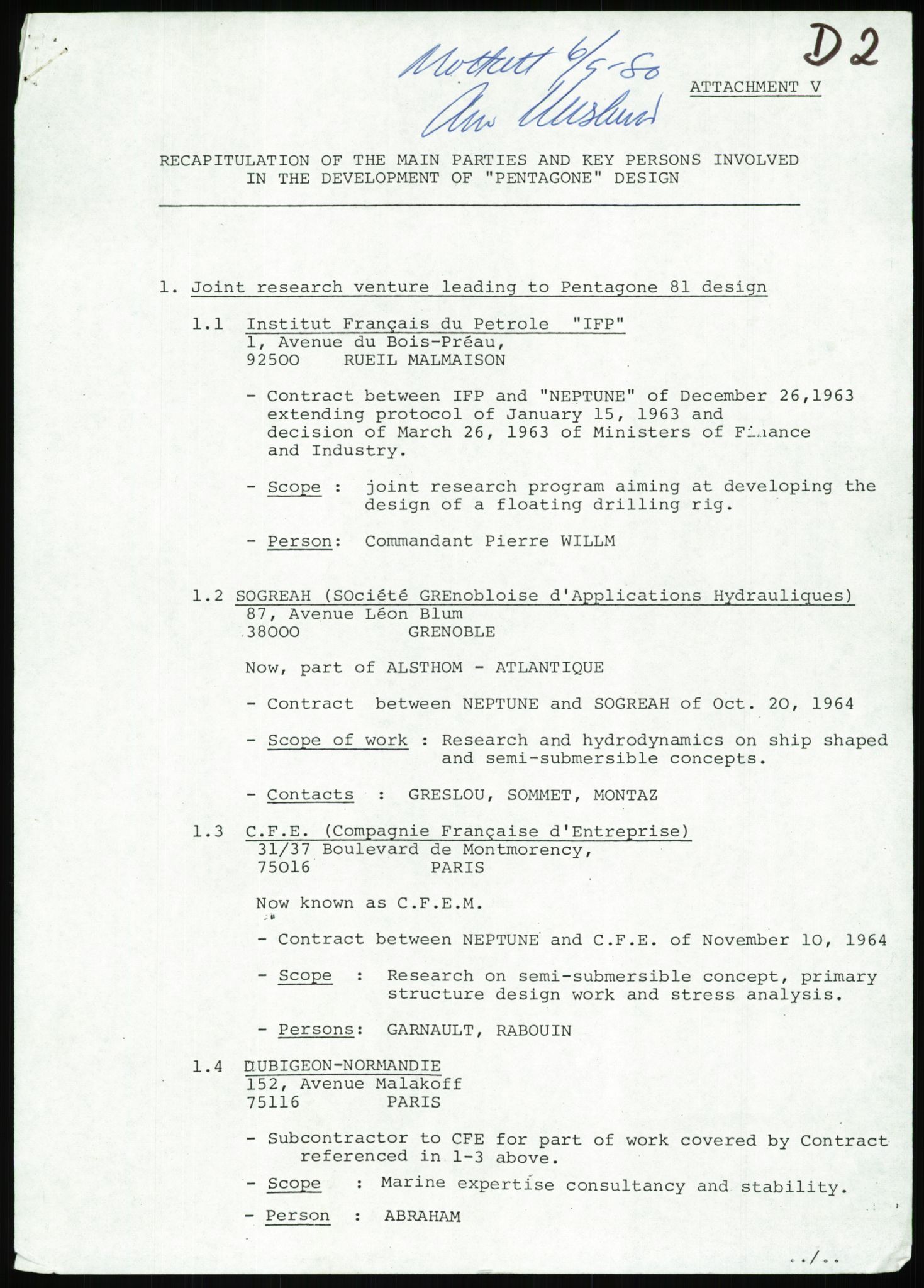 Justisdepartementet, Granskningskommisjonen ved Alexander Kielland-ulykken 27.3.1980, AV/RA-S-1165/D/L0007: B Stavanger Drilling A/S (Doku.liste + B1-B3 av av 4)/C Phillips Petroleum Company Norway (Doku.liste + C1-C12 av 12)/D Forex Neptune (Doku.liste + D1-D8 av 9), 1980-1981, p. 343