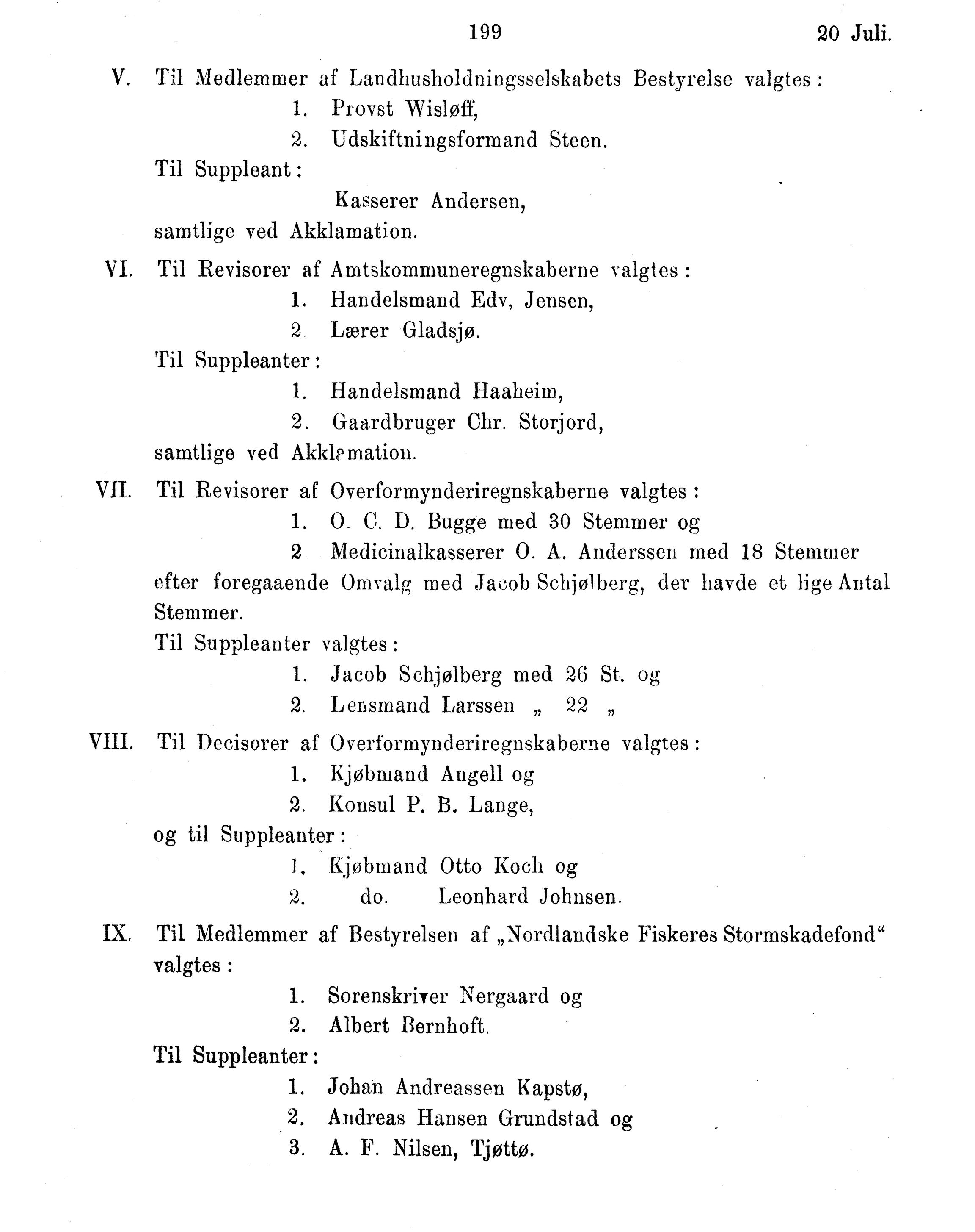 Nordland Fylkeskommune. Fylkestinget, AIN/NFK-17/176/A/Ac/L0016: Fylkestingsforhandlinger 1891-1893, 1891-1893