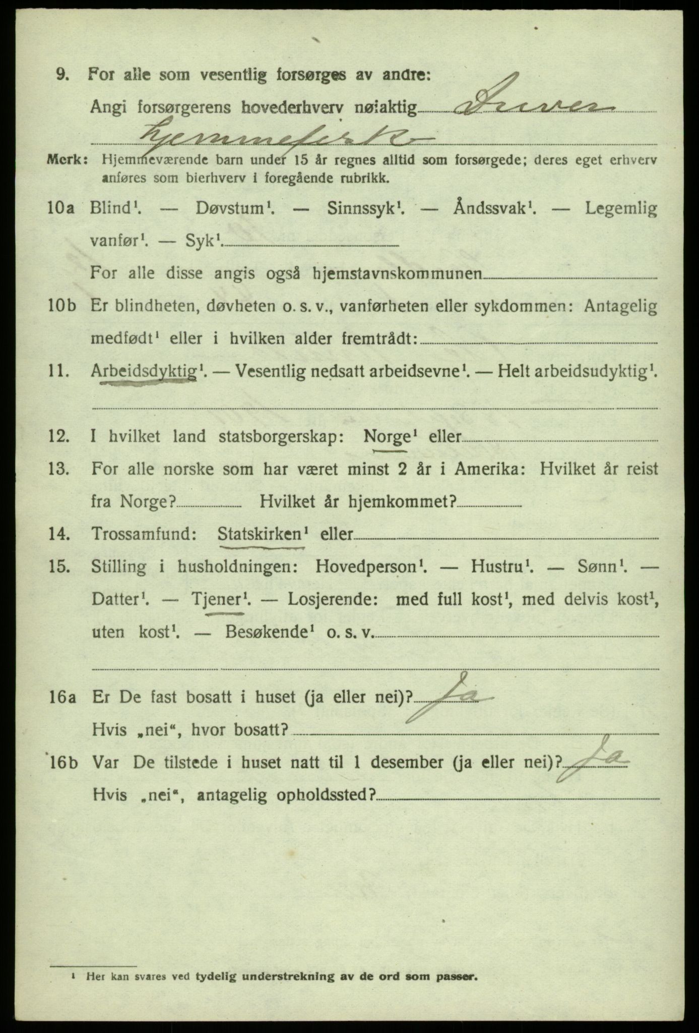 SAB, 1920 census for Herdla, 1920, p. 8340