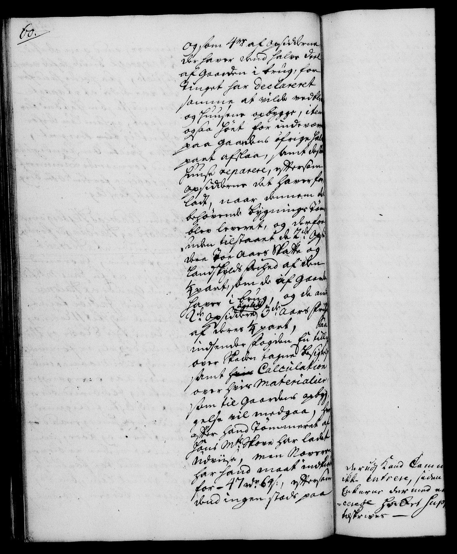 Rentekammeret, Kammerkanselliet, RA/EA-3111/G/Gh/Gha/L0019: Norsk ekstraktmemorialprotokoll (merket RK 53.64), 1736-1737, p. 60