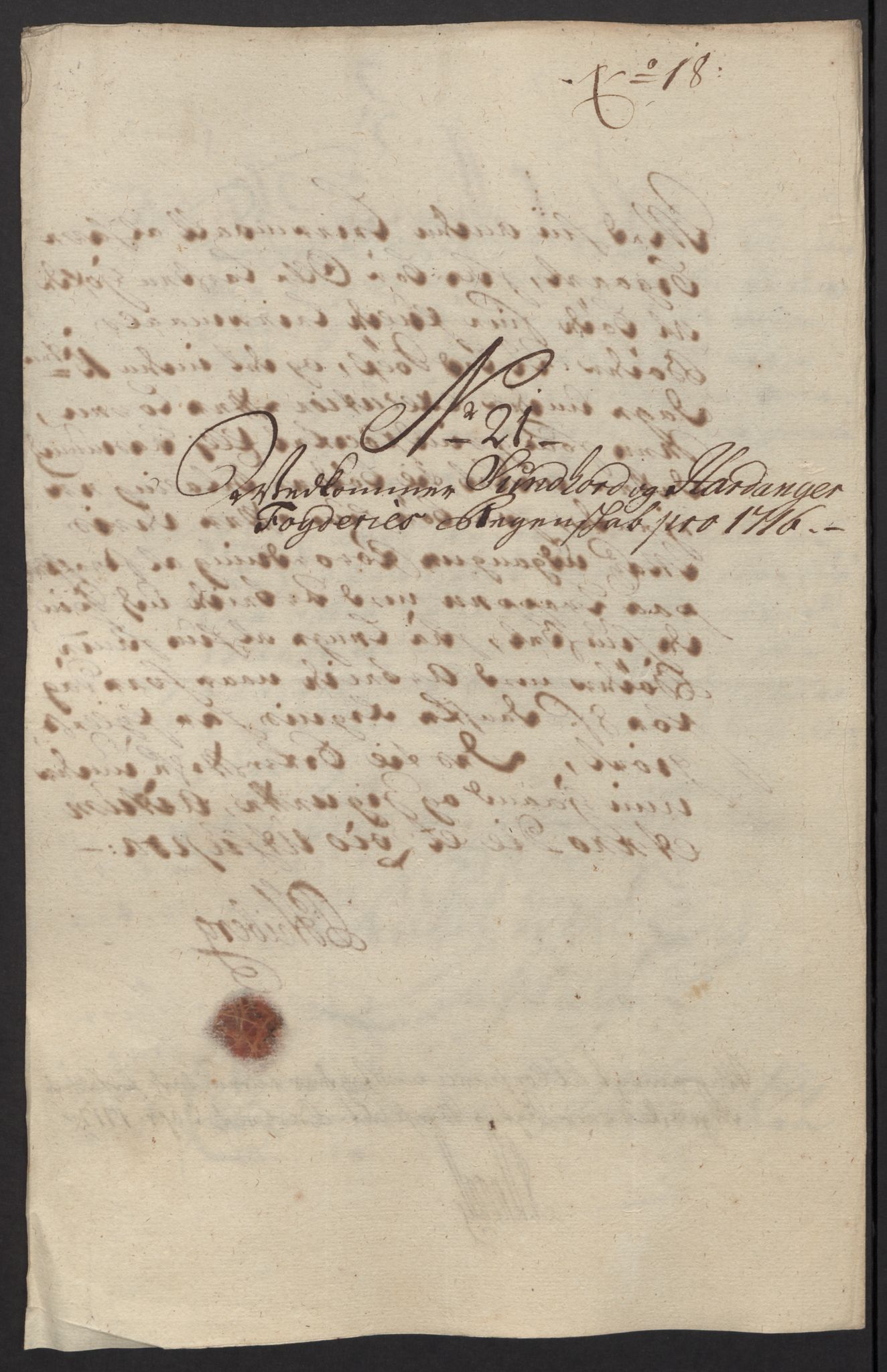 Rentekammeret inntil 1814, Reviderte regnskaper, Fogderegnskap, AV/RA-EA-4092/R48/L2992: Fogderegnskap Sunnhordland og Hardanger, 1716, p. 115