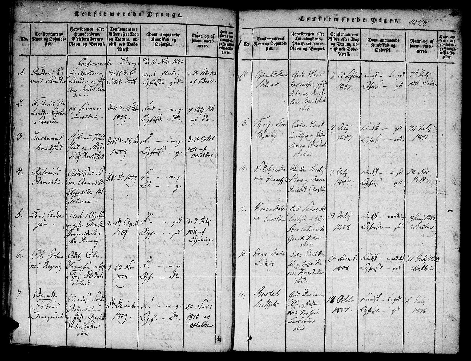 Flekkefjord sokneprestkontor, AV/SAK-1111-0012/F/Fa/Fac/L0002: Parish register (official) no. A 2, 1815-1826, p. 265