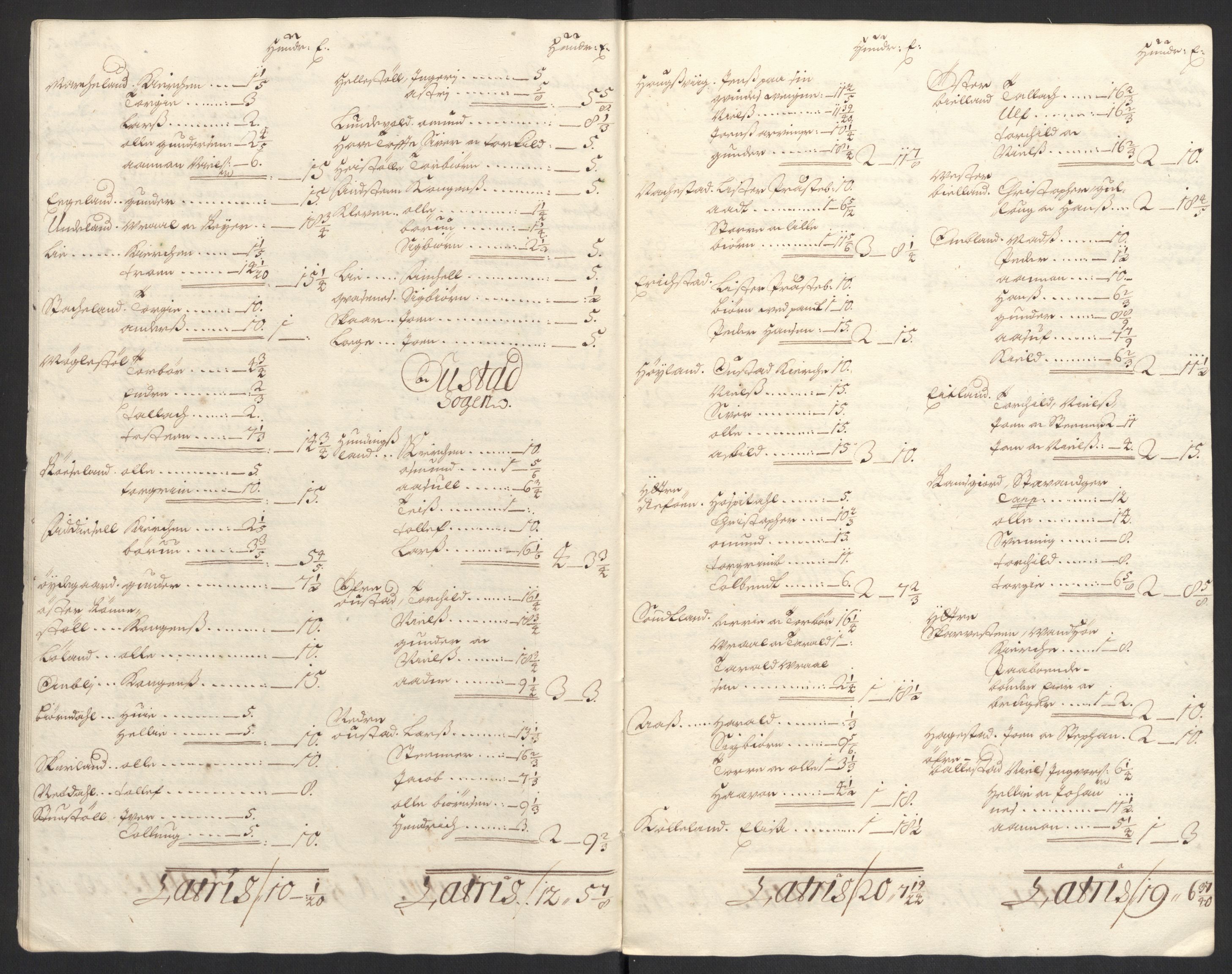 Rentekammeret inntil 1814, Reviderte regnskaper, Fogderegnskap, AV/RA-EA-4092/R43/L2548: Fogderegnskap Lista og Mandal, 1700, p. 195