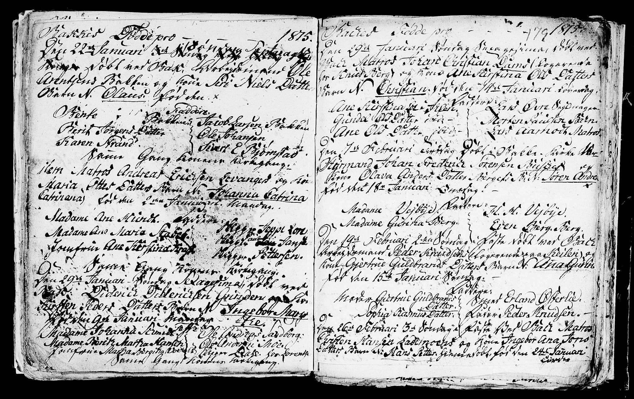 Ministerialprotokoller, klokkerbøker og fødselsregistre - Sør-Trøndelag, SAT/A-1456/604/L0218: Parish register (copy) no. 604C01, 1754-1819, p. 179