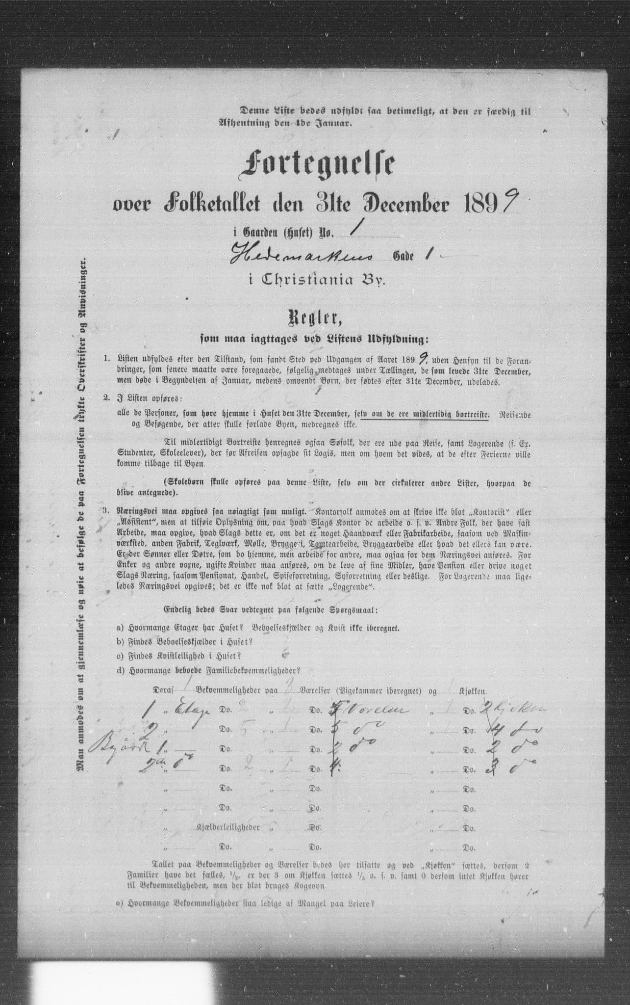 OBA, Municipal Census 1899 for Kristiania, 1899, p. 4773