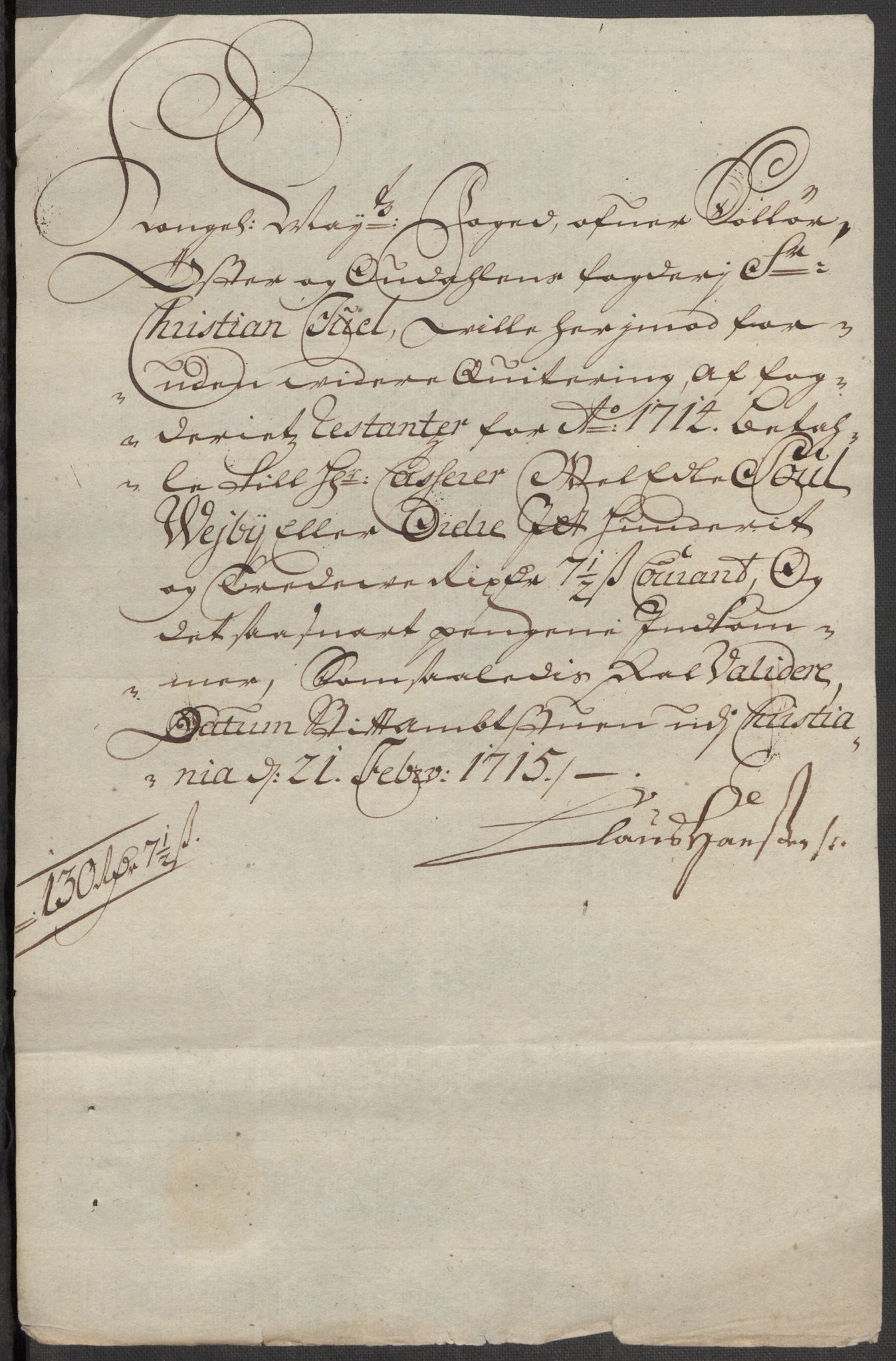 Rentekammeret inntil 1814, Reviderte regnskaper, Fogderegnskap, AV/RA-EA-4092/R13/L0853: Fogderegnskap Solør, Odal og Østerdal, 1715, p. 369