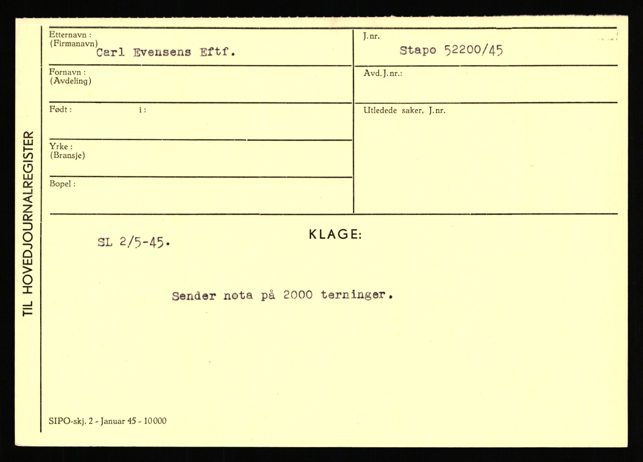 Statspolitiet - Hovedkontoret / Osloavdelingen, AV/RA-S-1329/C/Ca/L0004: Eid - funn av gjenstander	, 1943-1945, p. 2336