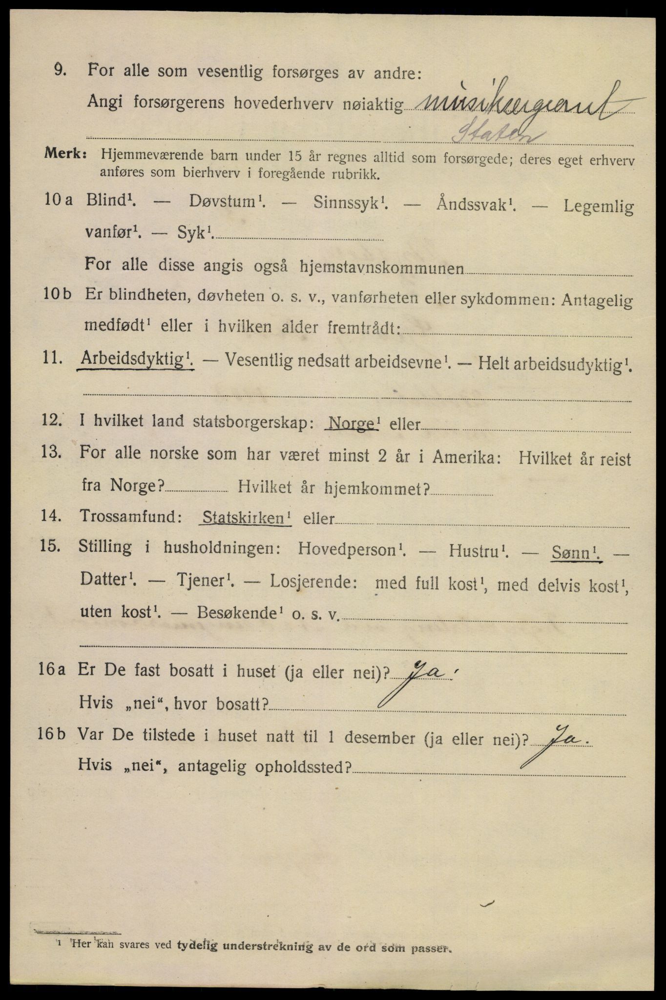 SAKO, 1920 census for Tønsberg, 1920, p. 20024