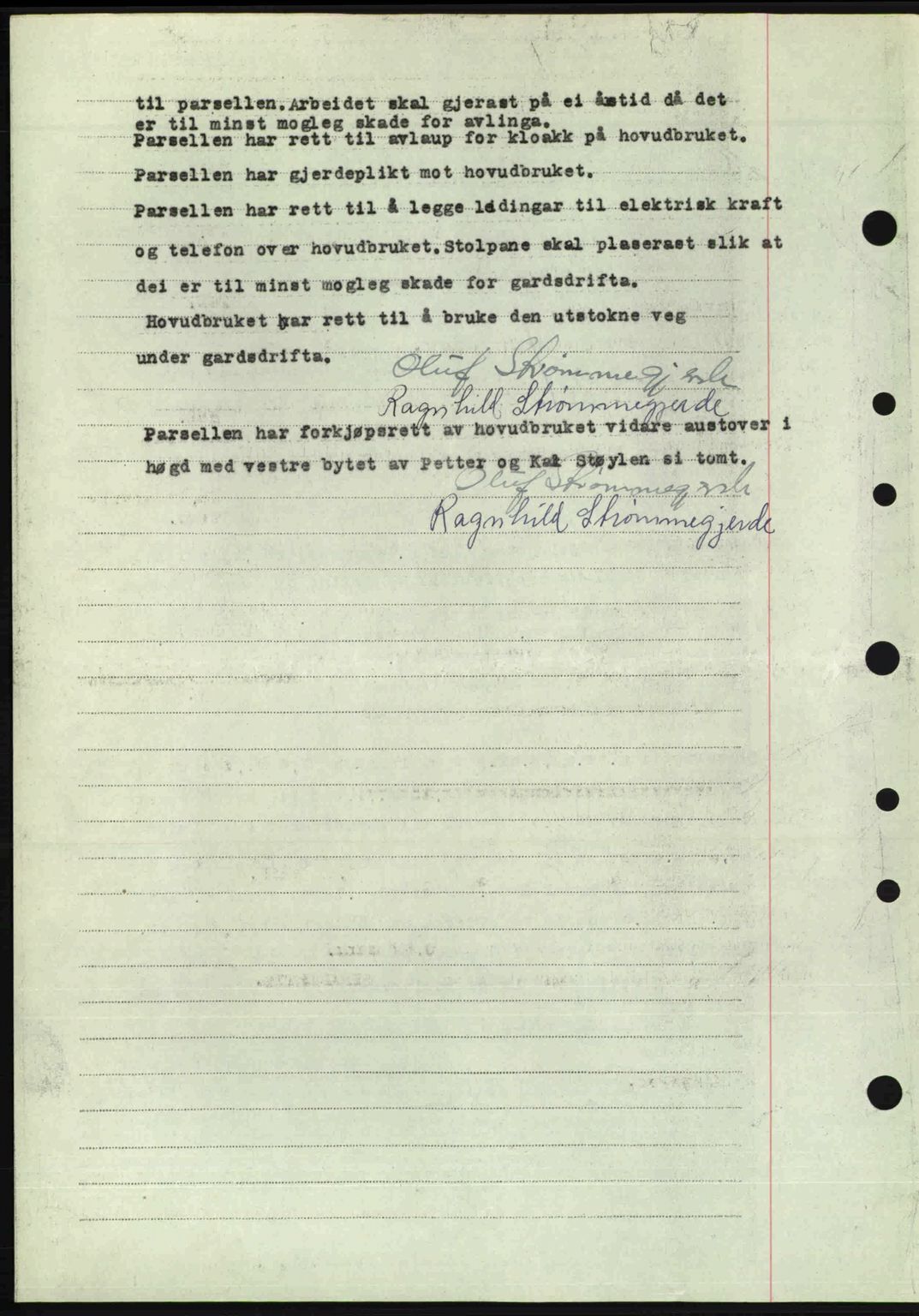 Nordre Sunnmøre sorenskriveri, AV/SAT-A-0006/1/2/2C/2Ca: Mortgage book no. A23, 1946-1947, Diary no: : 103/1947