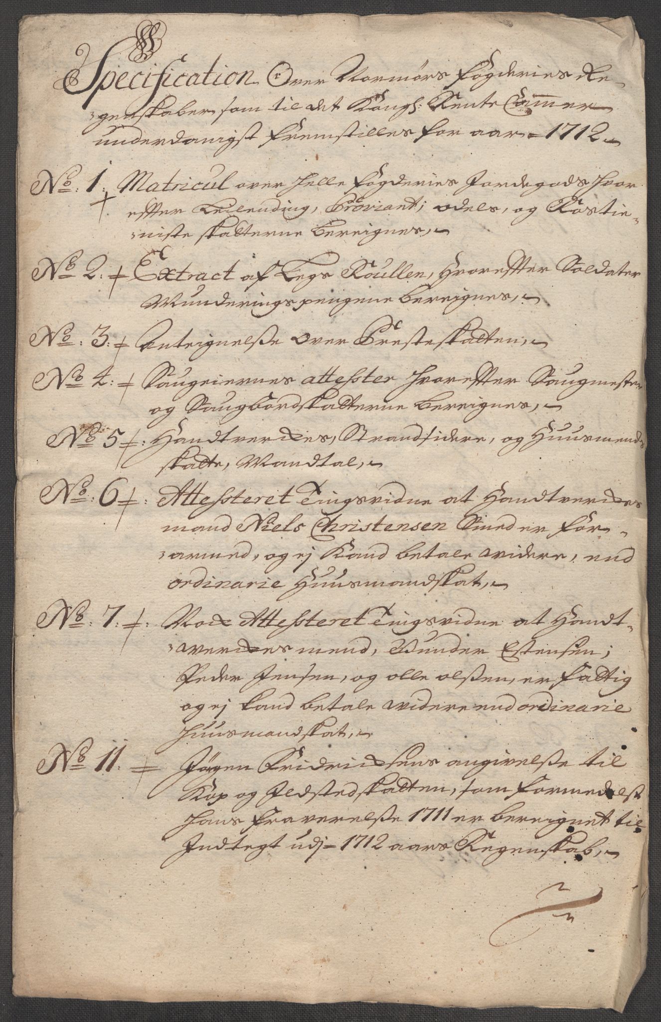 Rentekammeret inntil 1814, Reviderte regnskaper, Fogderegnskap, AV/RA-EA-4092/R56/L3746: Fogderegnskap Nordmøre, 1712, p. 22