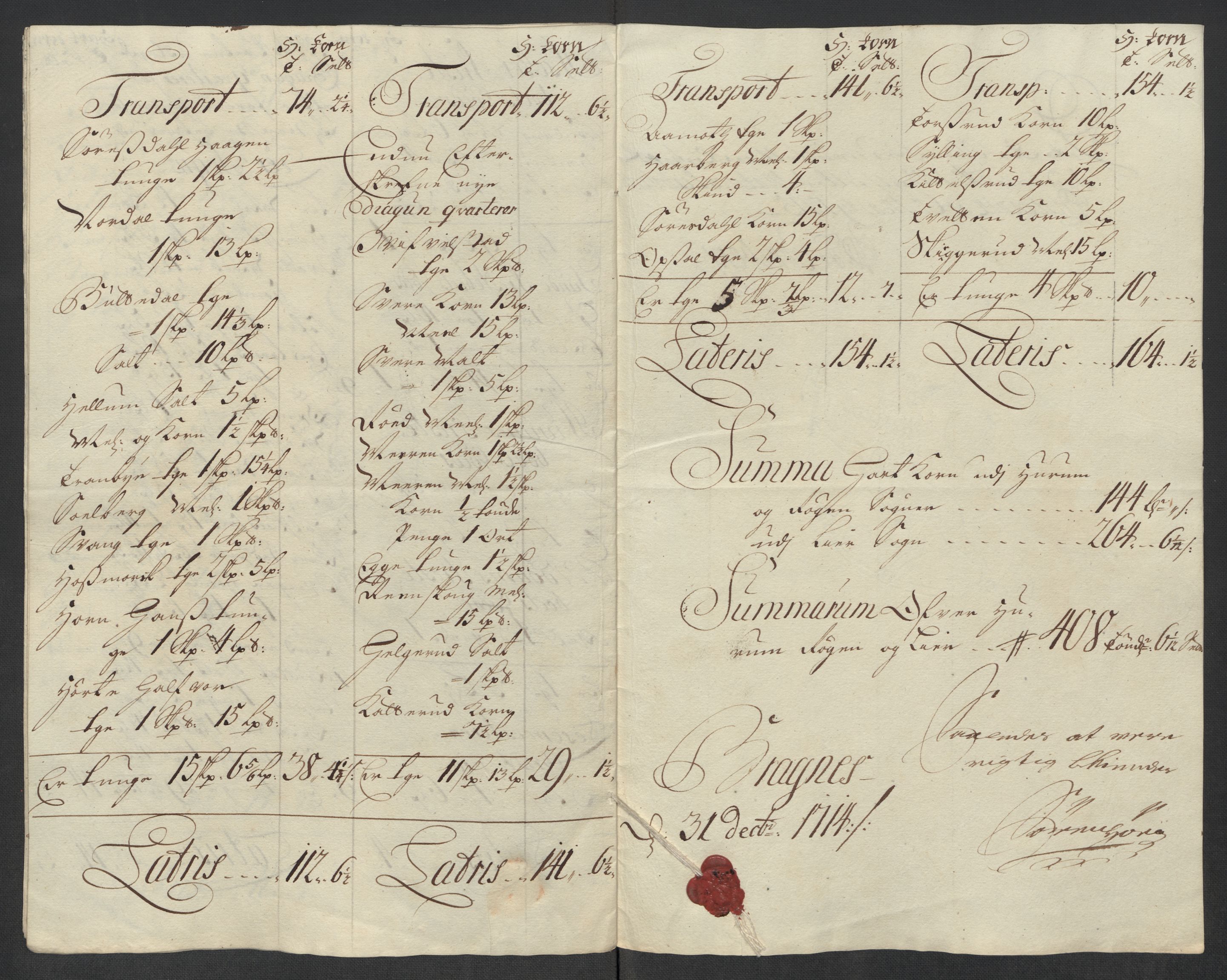 Rentekammeret inntil 1814, Reviderte regnskaper, Fogderegnskap, AV/RA-EA-4092/R31/L1709: Fogderegnskap Hurum, Røyken, Eiker, Lier og Buskerud, 1714, p. 26