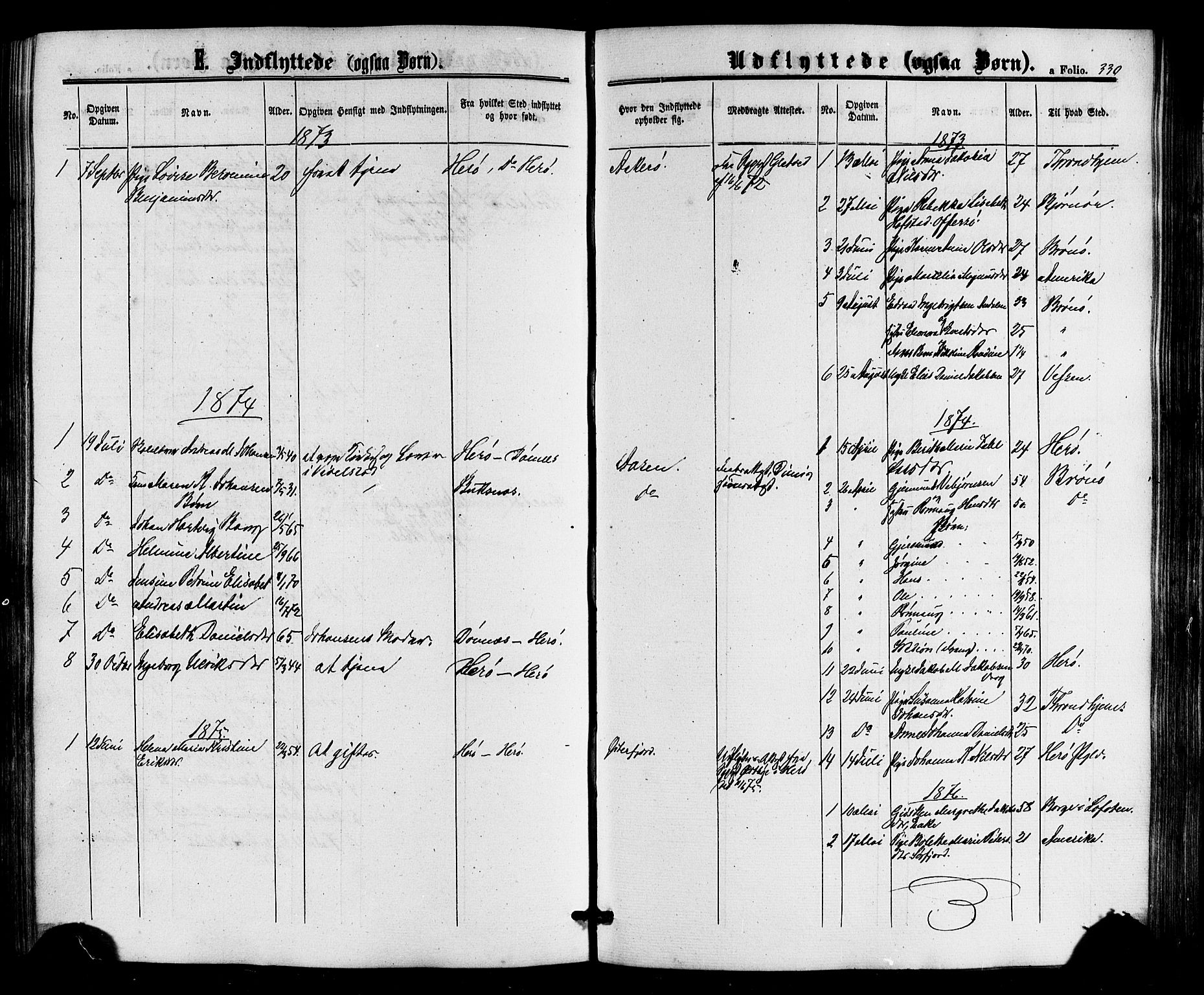 Ministerialprotokoller, klokkerbøker og fødselsregistre - Nordland, AV/SAT-A-1459/817/L0262: Parish register (official) no. 817A03/ 1, 1862-1877, p. 330