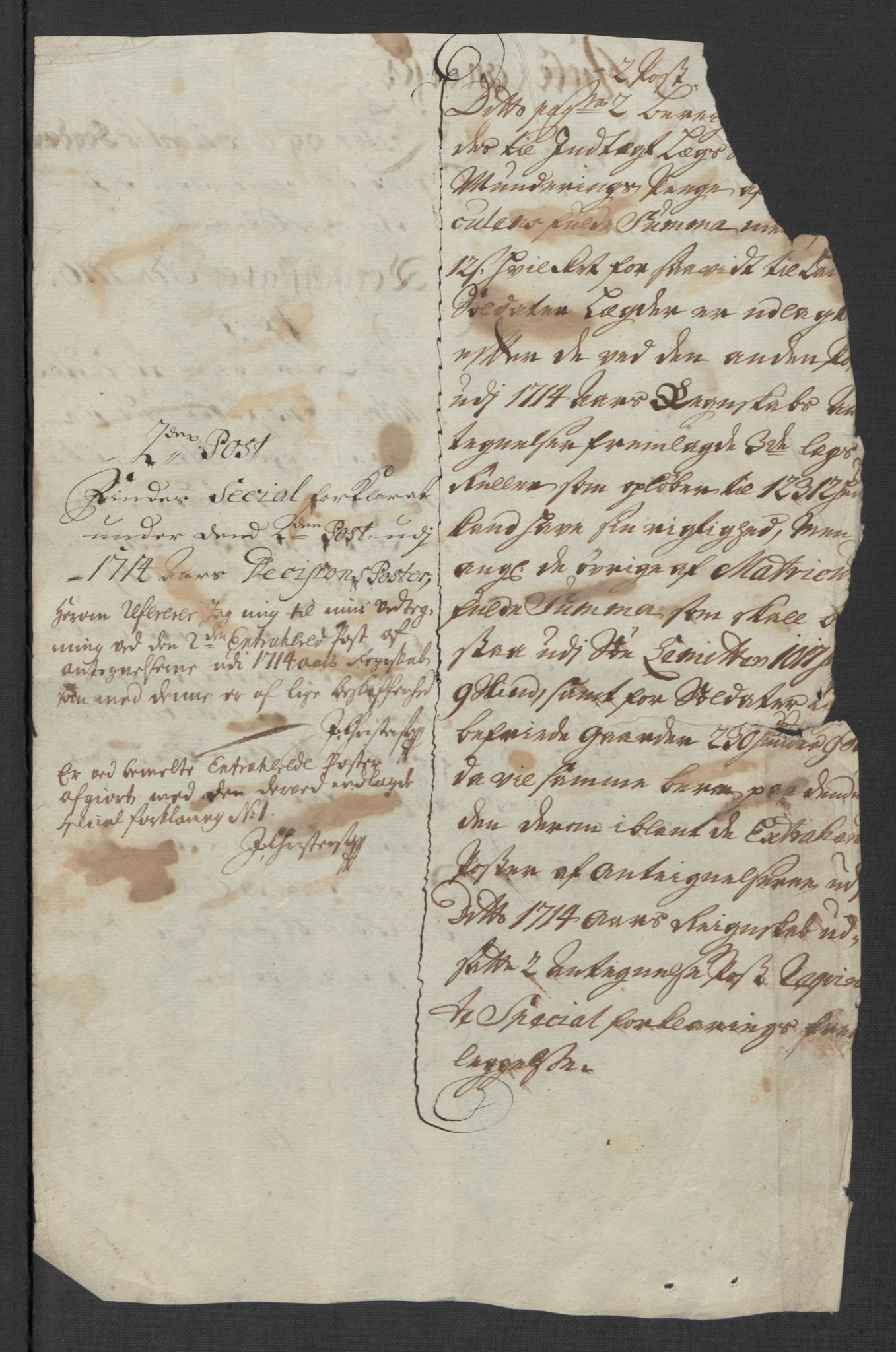 Rentekammeret inntil 1814, Reviderte regnskaper, Fogderegnskap, AV/RA-EA-4092/R43/L2562: Fogderegnskap Lista og Mandal, 1717, p. 4