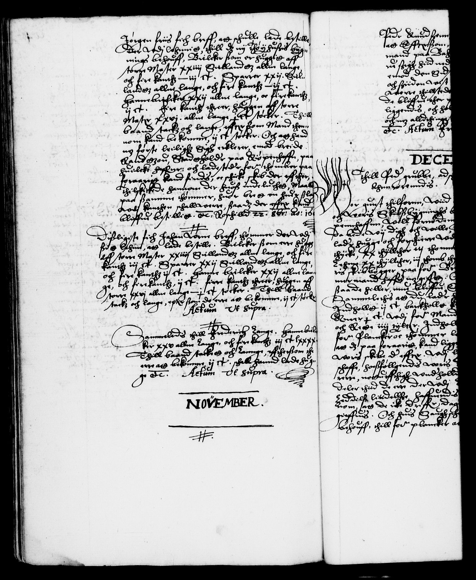 Danske Kanselli 1572-1799, RA/EA-3023/F/Fc/Fca/Fcab/L0003: Norske tegnelser (mikrofilm), 1596-1616, p. 104b