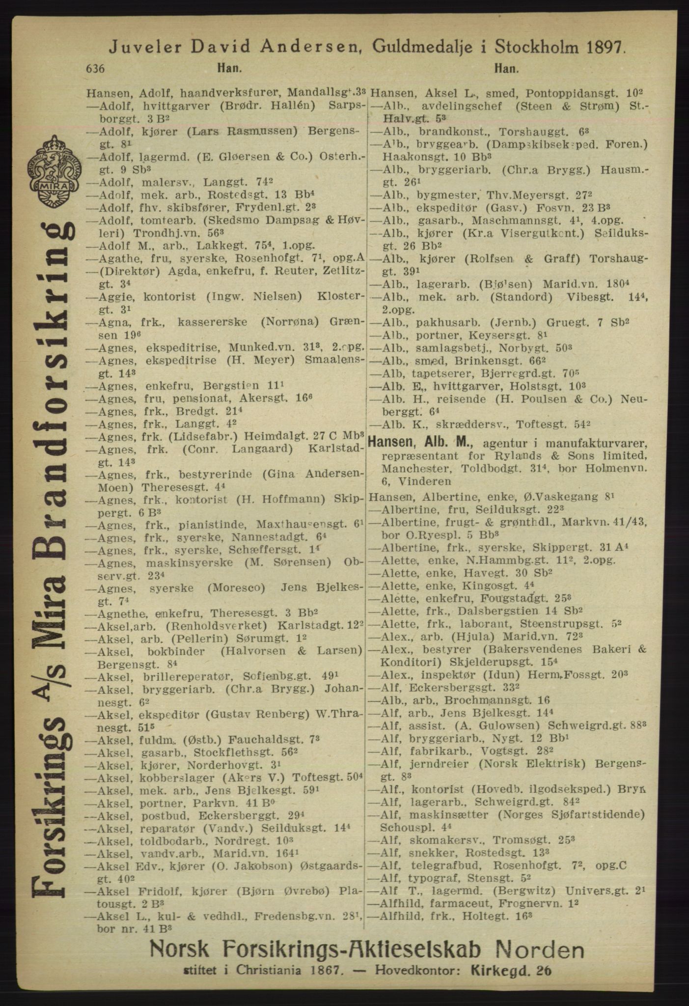 Kristiania/Oslo adressebok, PUBL/-, 1918, p. 661