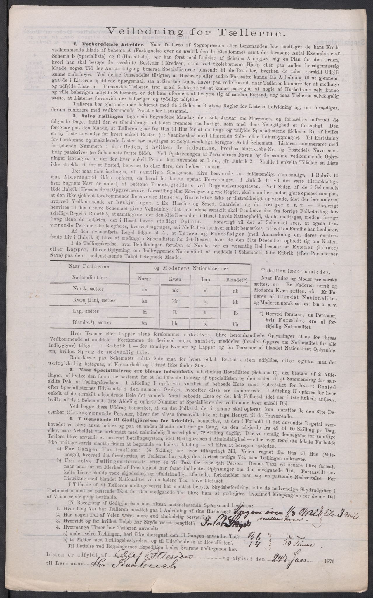 RA, 1875 census for 0235P Ullensaker, 1875, p. 39