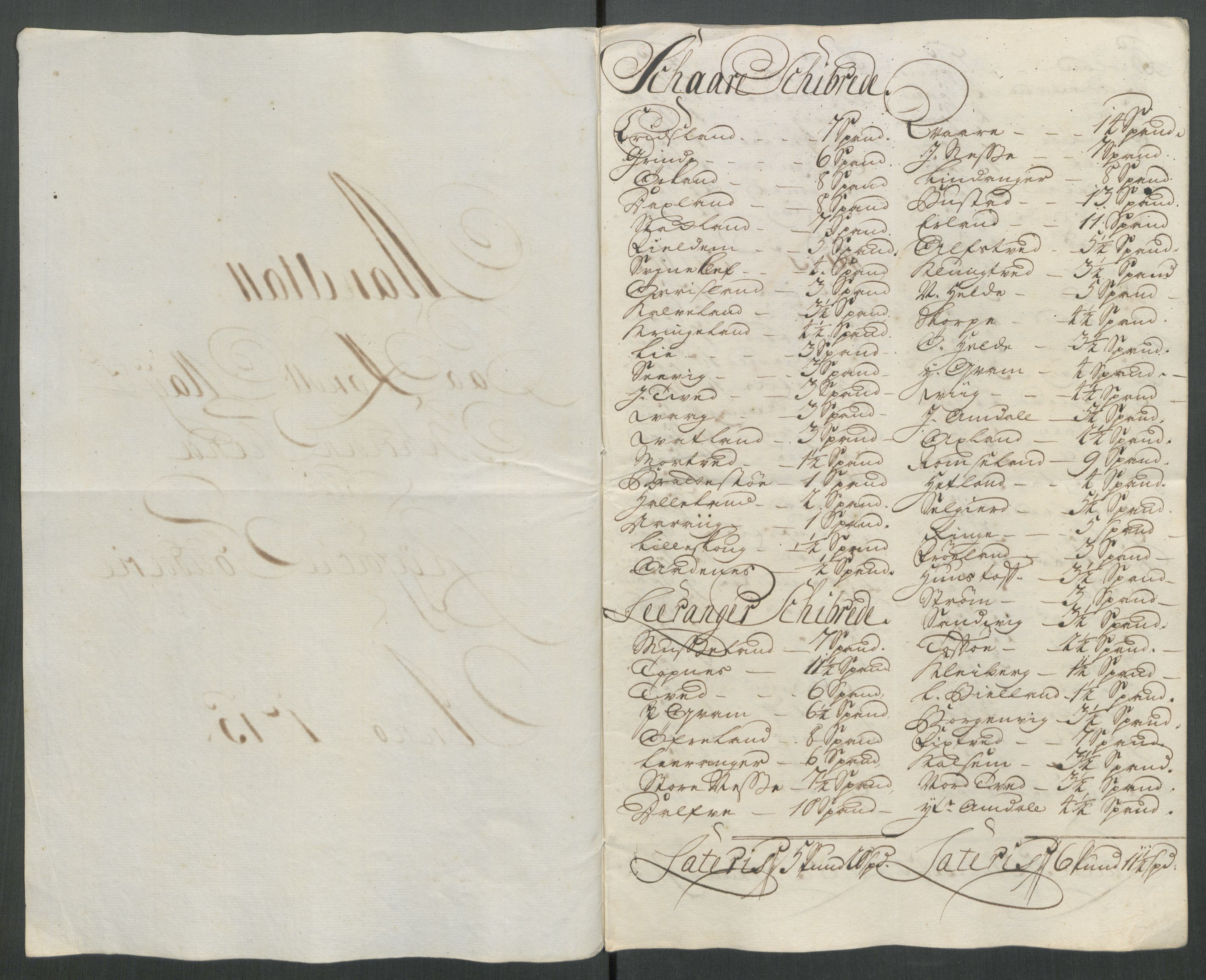 Rentekammeret inntil 1814, Reviderte regnskaper, Fogderegnskap, AV/RA-EA-4092/R47/L2868: Fogderegnskap Ryfylke, 1715, p. 221