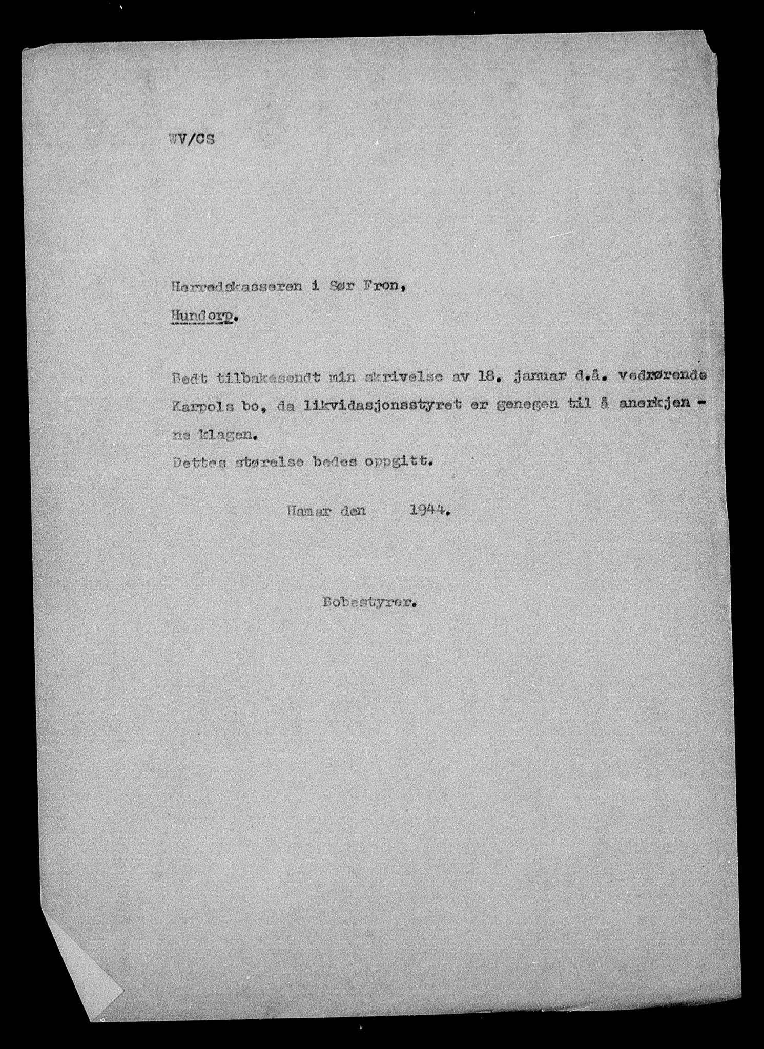 Justisdepartementet, Tilbakeføringskontoret for inndratte formuer, AV/RA-S-1564/H/Hc/Hcc/L0949: --, 1945-1947, p. 633