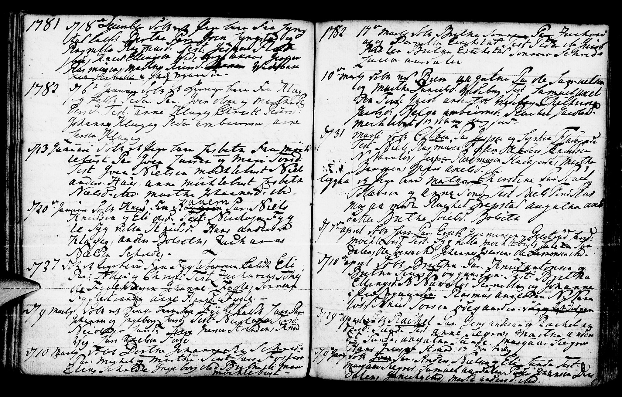Jølster sokneprestembete, SAB/A-80701/H/Haa/Haaa/L0004: Parish register (official) no. A 4, 1749-1789, p. 174