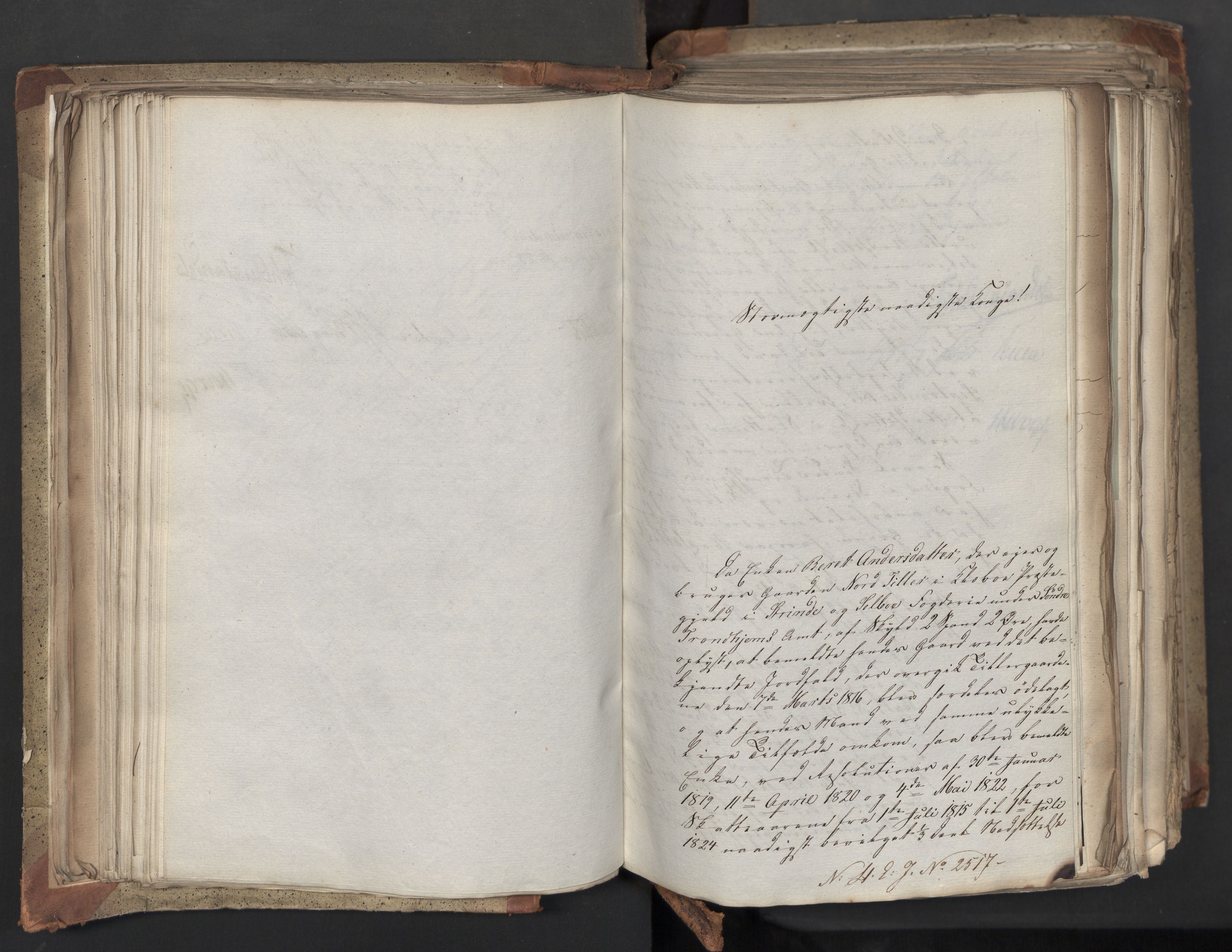 Statsrådsavdelingen i Stockholm, AV/RA-S-1003/D/Da/L0042: Regjeringsinnstillinger nr. 2467-2705, 1825, p. 151