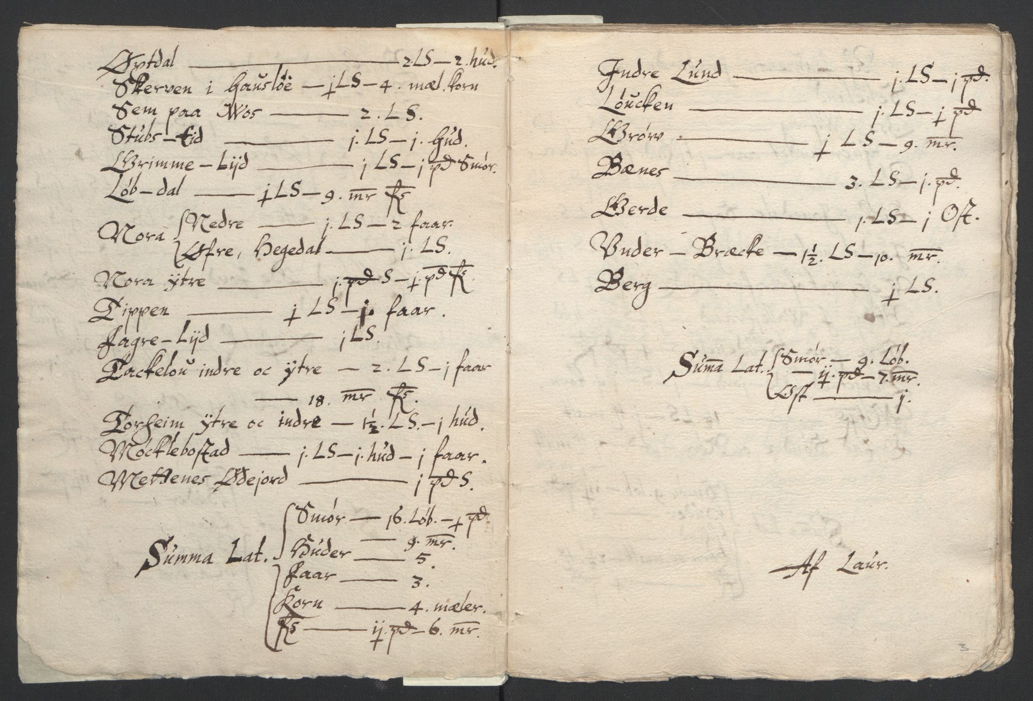 Stattholderembetet 1572-1771, AV/RA-EA-2870/Ek/L0015/0001: Jordebøker til utlikning av rosstjeneste 1624-1626: / Kirke- og prestebolsinntekter i Bergen bispedømme, 1624-1626, p. 8