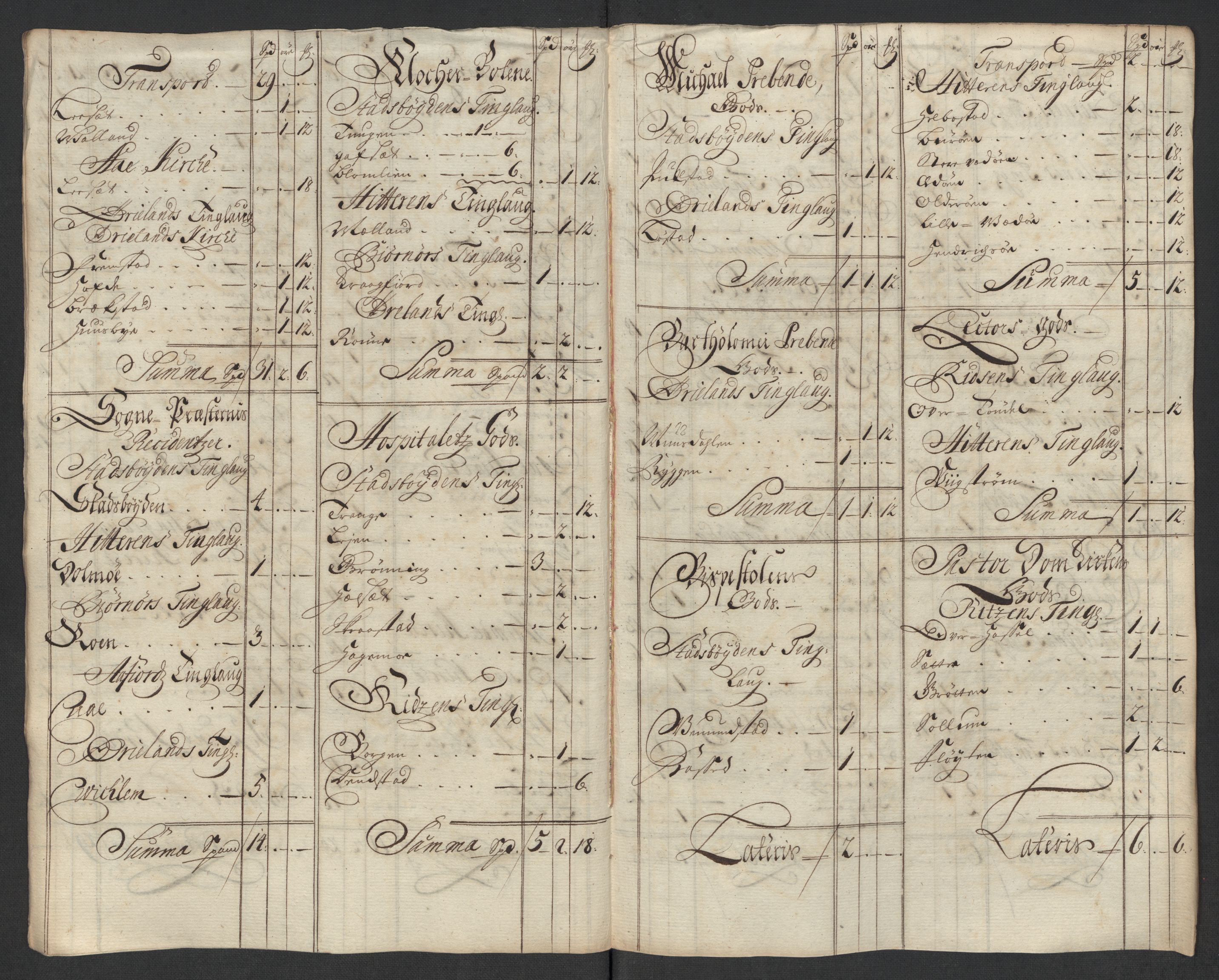 Rentekammeret inntil 1814, Reviderte regnskaper, Fogderegnskap, AV/RA-EA-4092/R57/L3865: Fogderegnskap Fosen, 1717, p. 74