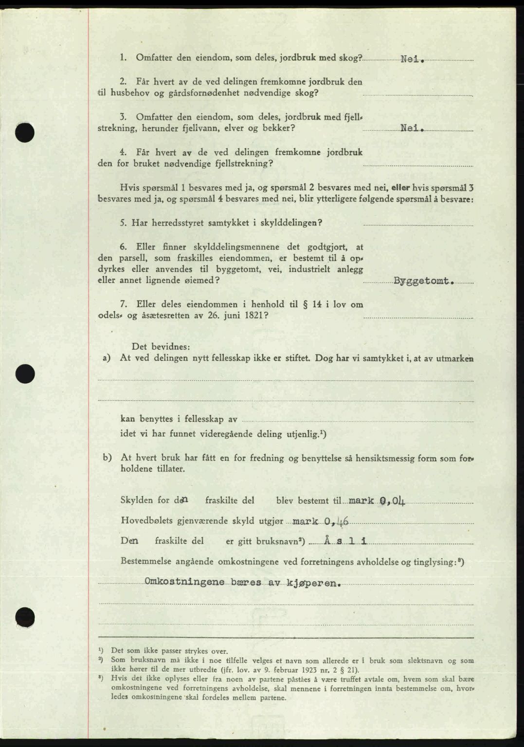 Romsdal sorenskriveri, AV/SAT-A-4149/1/2/2C: Mortgage book no. A27, 1948-1948, Diary no: : 2769/1948