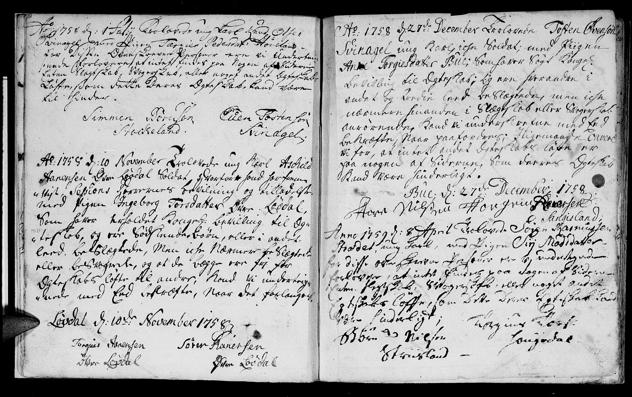 Holum sokneprestkontor, SAK/1111-0022/F/Fa/Fab/L0002: Parish register (official) no. A 2, 1753-1798, p. 7