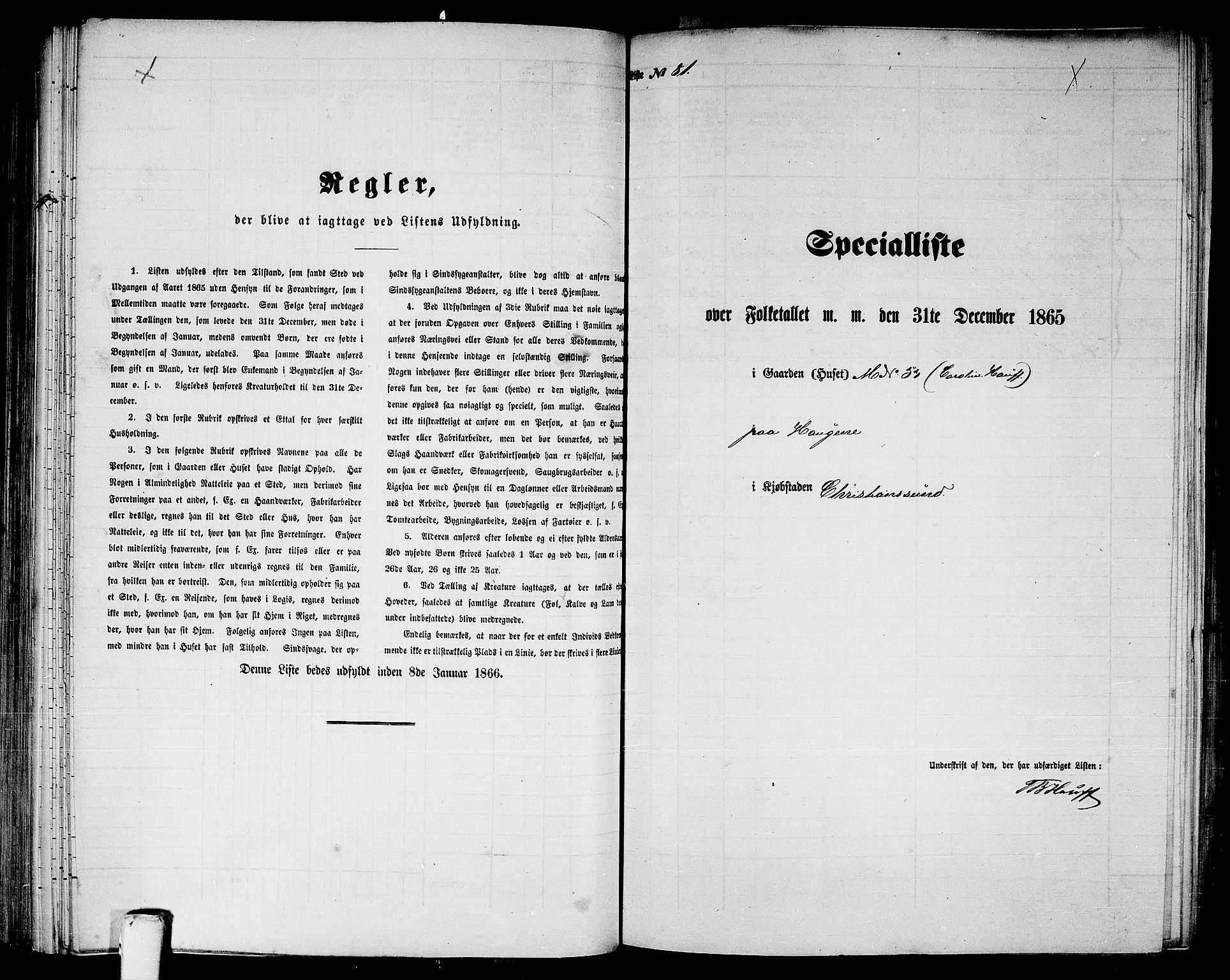 RA, 1865 census for Kristiansund/Kristiansund, 1865, p. 170