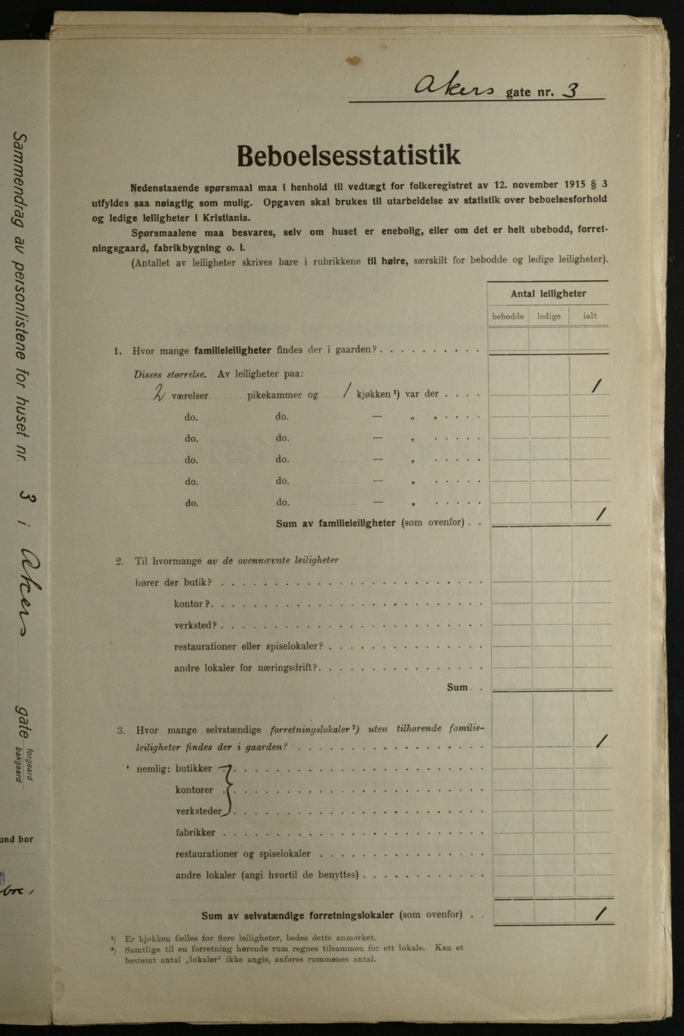 OBA, Municipal Census 1923 for Kristiania, 1923, p. 657