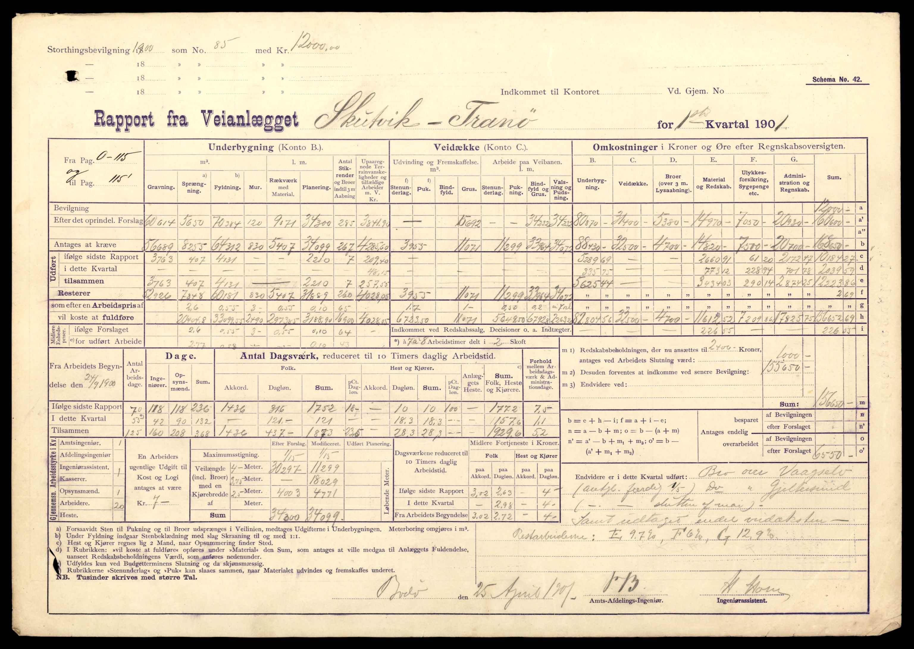 Nordland vegkontor, AV/SAT-A-4181/F/Fa/L0030: Hamarøy/Tysfjord, 1885-1948, p. 920