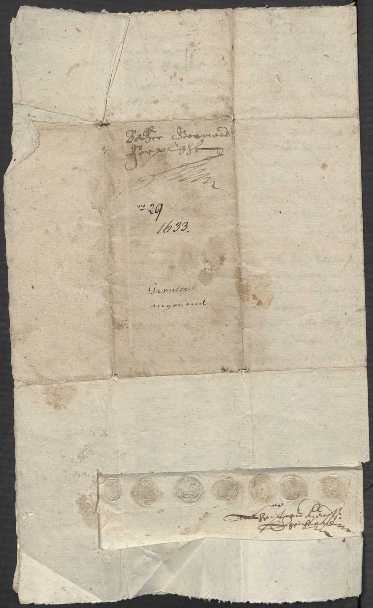 Riksarkivets diplomsamling, AV/RA-EA-5965/F15/L0012: Prestearkiv - Oppland, 1584-1794, p. 163