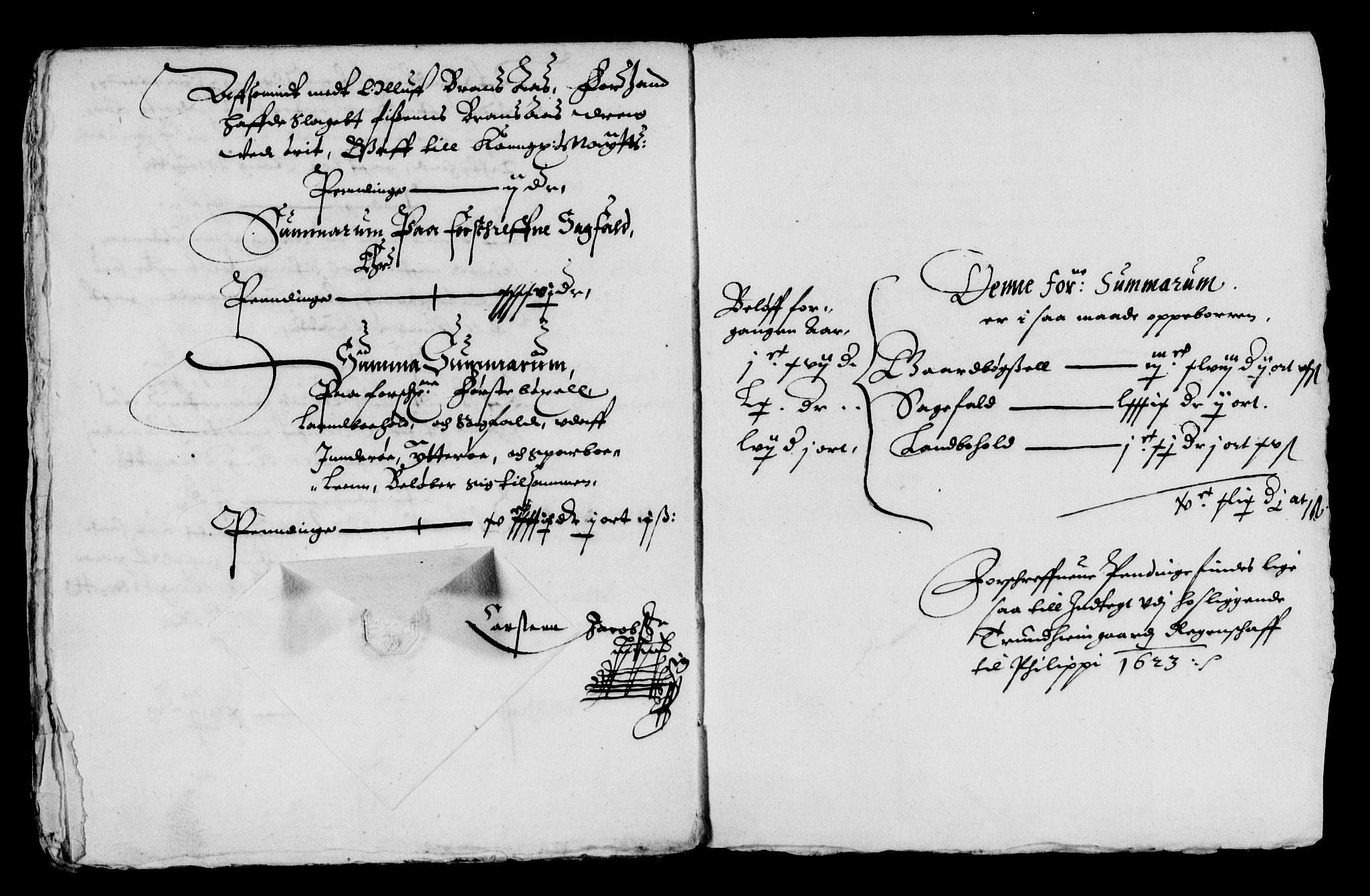 Rentekammeret inntil 1814, Reviderte regnskaper, Lensregnskaper, RA/EA-5023/R/Rb/Rbw/L0023: Trondheim len, 1621-1623