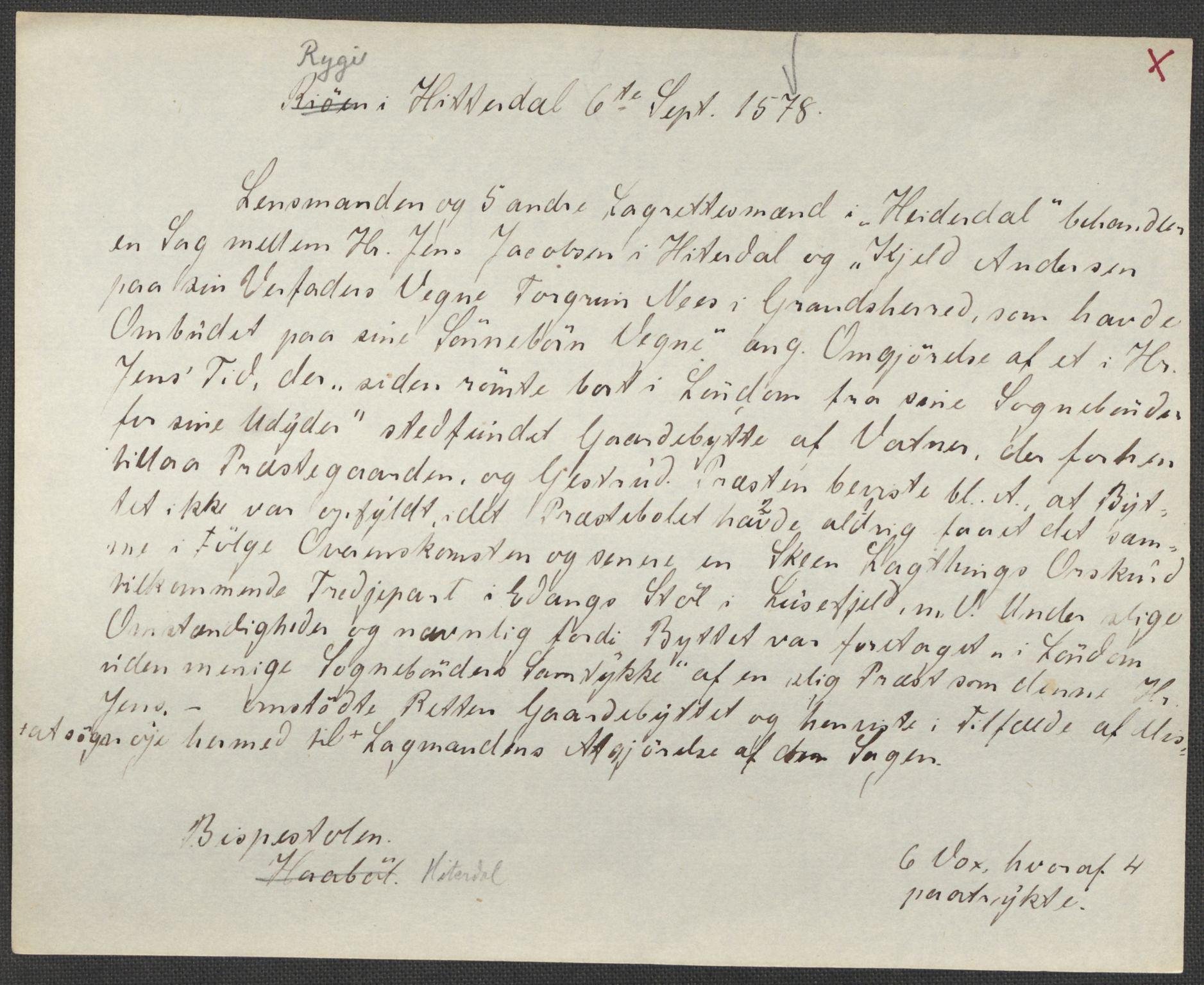 Riksarkivets diplomsamling, AV/RA-EA-5965/F15/L0028: Prestearkiv - Telemark, 1572-1769, p. 18